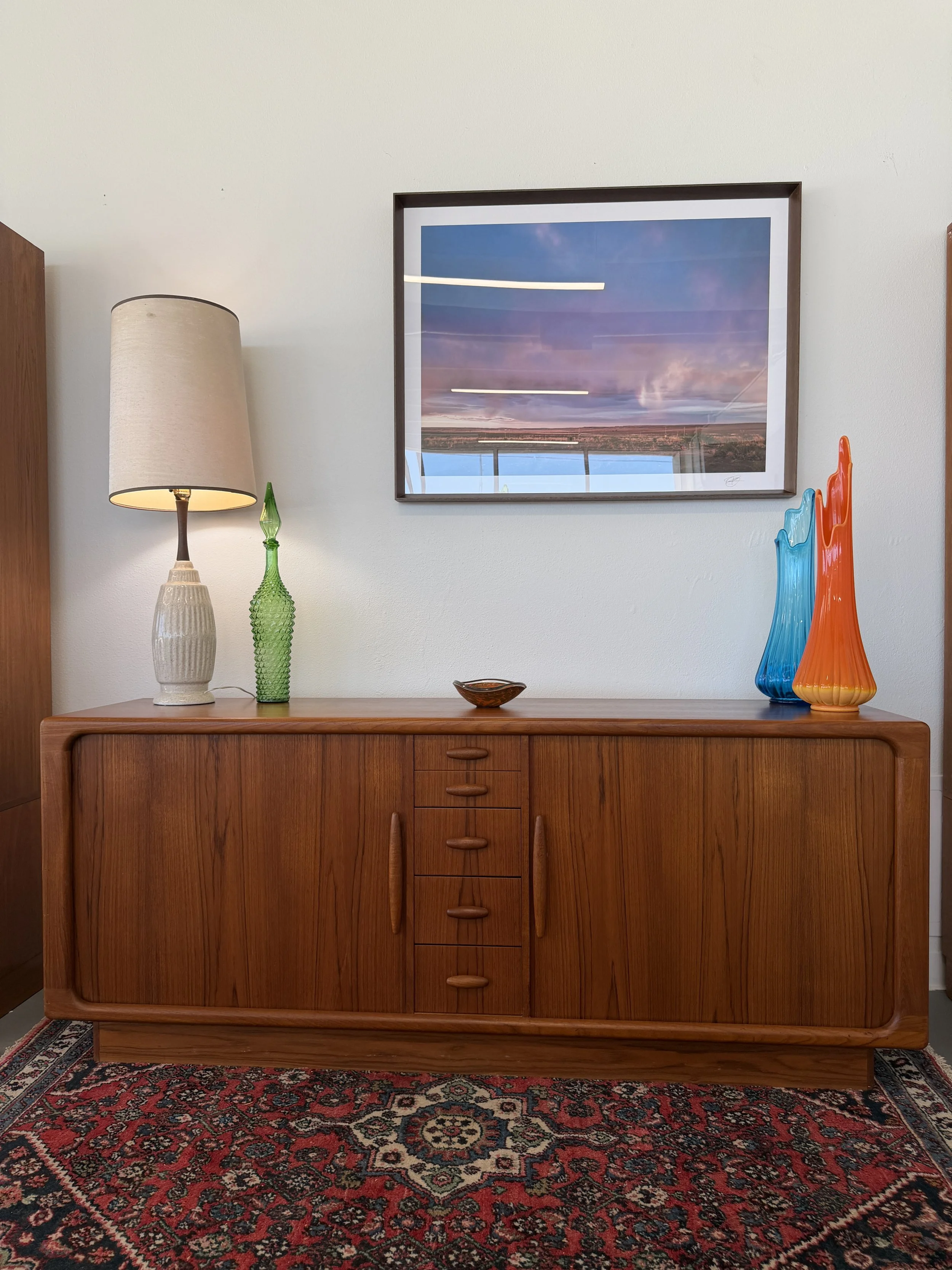 Dyrlund tambour door credenza