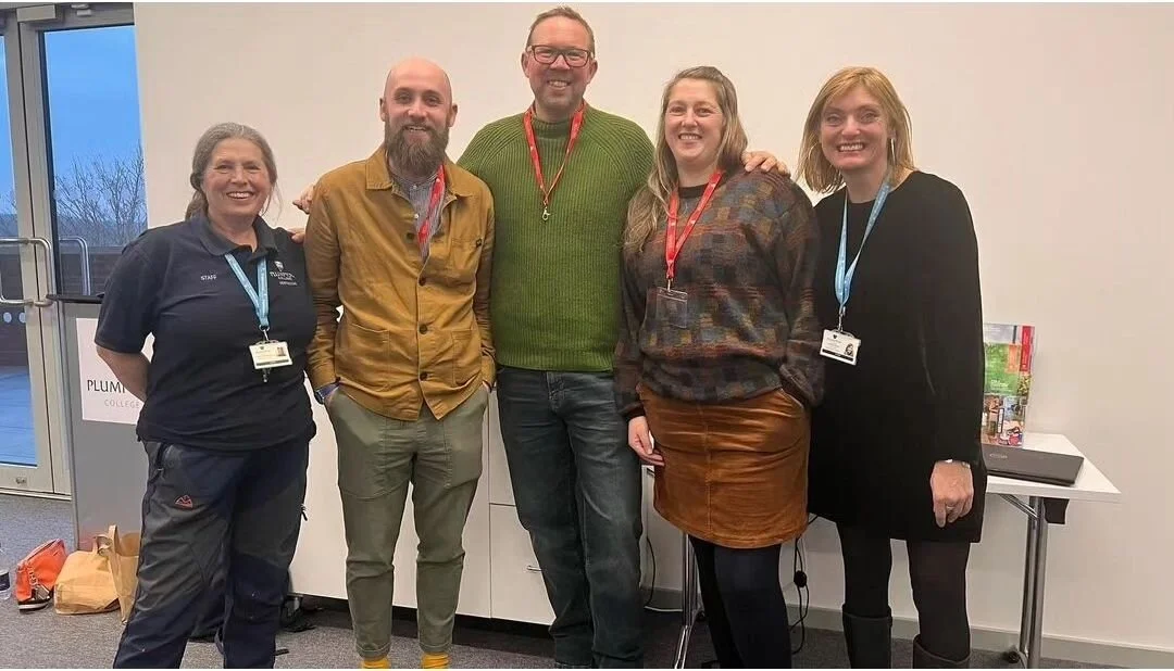 I had a blast chatting to past and present students @plumptoncollege yesterday. I spoke about my background, the dancing, the move from arts to horticulture, gardening for wellbeing and what the future looks like. The college is a fantastic place and