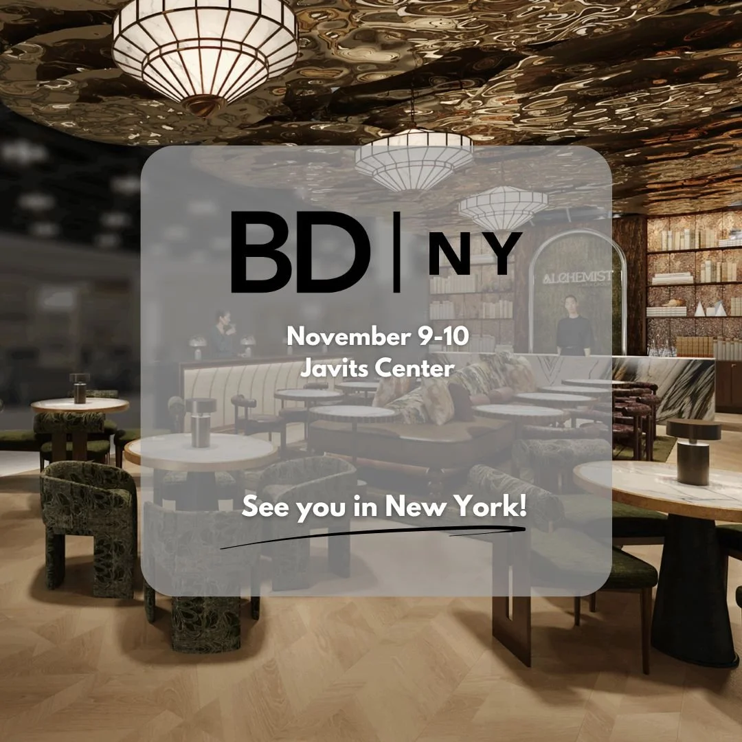 Looking forward to attending @boutiquedesignmag | BDNY next week. It's always a beautiful time in New York, great quality time with clients, and so much inspiration at the show to carry into the new year. The countdown is on!