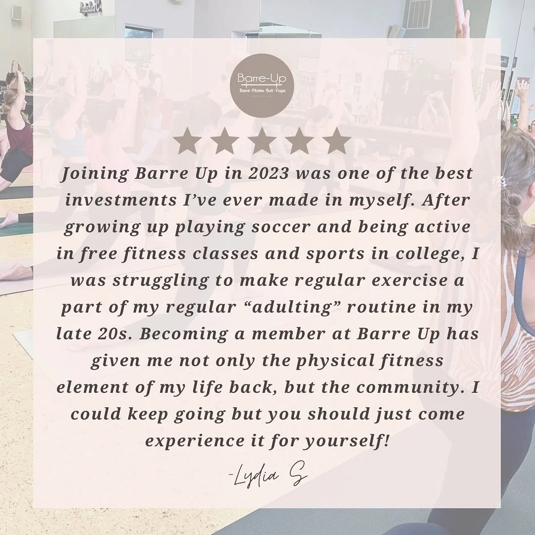 ⭐️⭐️⭐️⭐️⭐️ Nothing makes us happier than hearing from you! Your reviews help others find a place to move, grow, and feel at home. ✨