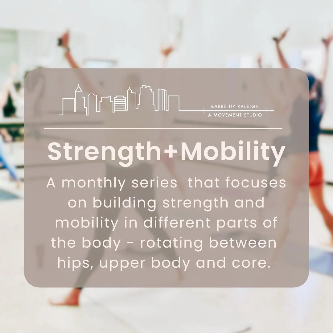 Say hello to Strength + Mobility 🤩(formerly Strength + Flow)! This name shift matches what we&rsquo;ve been building in class all along - a balance of power, control, and freedom of movement.

WHY MOBILITY? ⬅️⬅️
Because strength alone isn&rsquo;t en