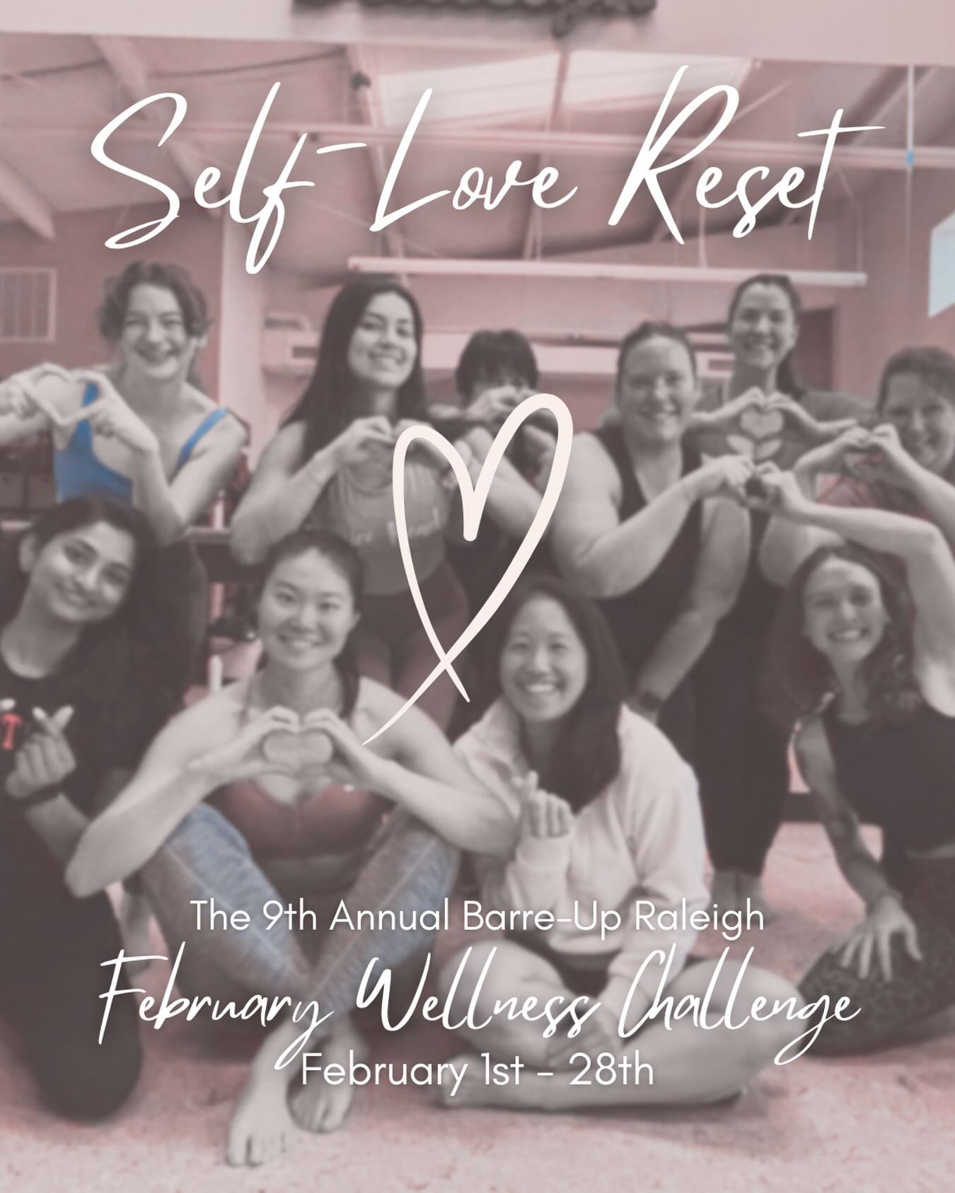 We&rsquo;re officially underway 🤍
Our 9th Annual February Wellness Challenge: The Self-Love Reset has begun! Even though we pivoted to virtual this morning, the energy already feels special!! 

February is about consistency, not perfection. This cha