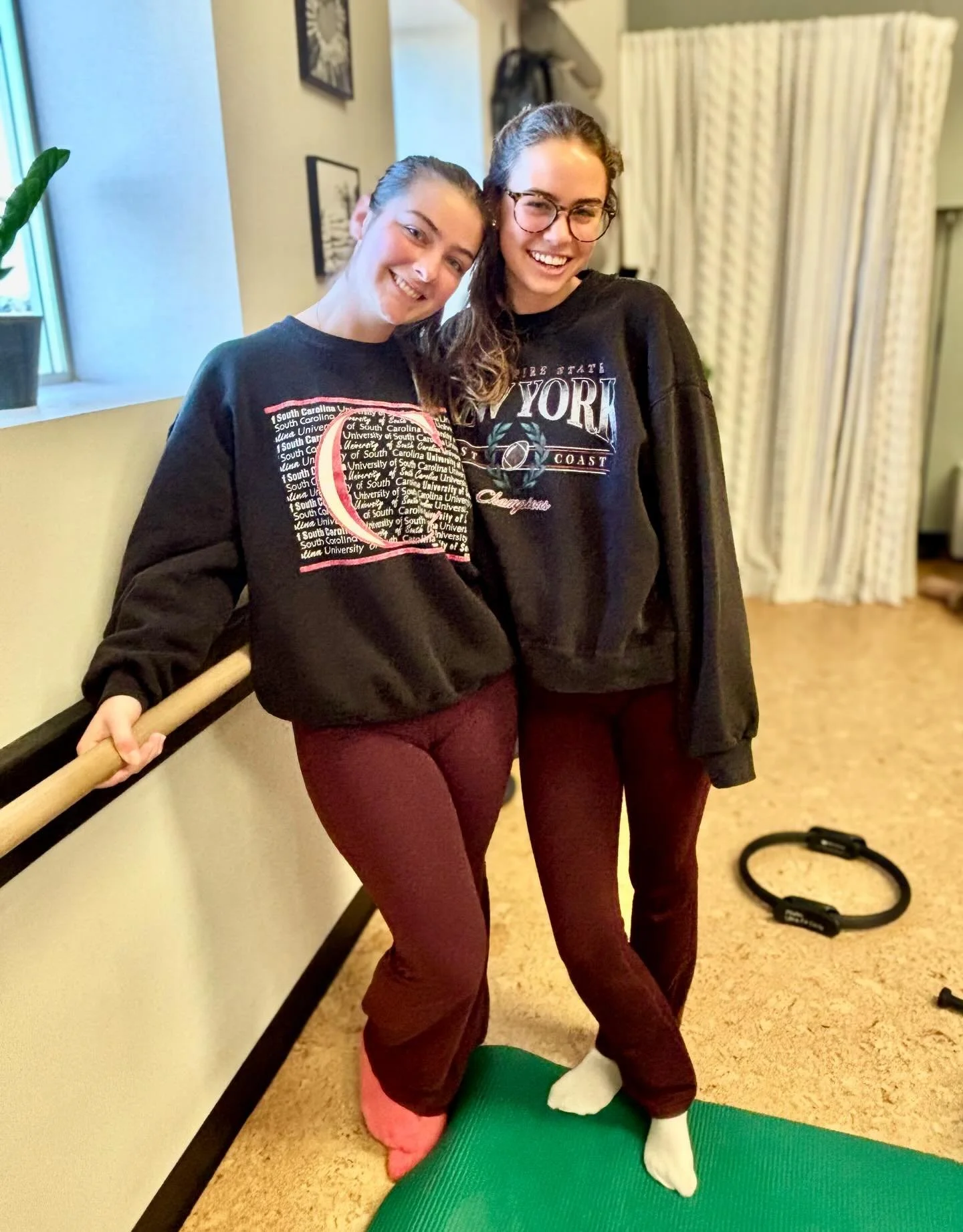 When the bestie workout is complete and the vacay is about to hit!☀️🌊🏝️

Happy Spring Break week to all our @ncstate students!! 🎉

Staying in town for the week? 
Try a class on us using code &ldquo;barreupwinter&rdquo;.