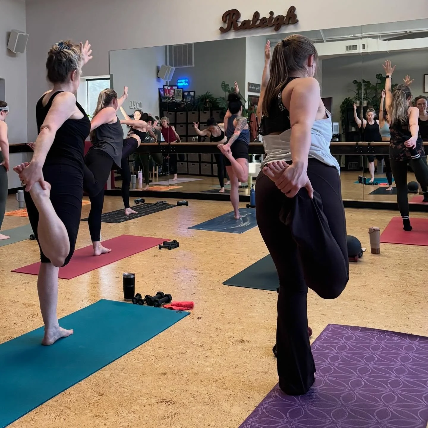 When it&rsquo;s Monday and you start texting your workout besties to see what classes they&rsquo;re attending this week&hellip;🤩🤩🤩

Join your mat mates and make new ones!! We&rsquo;ll save a spot for you!