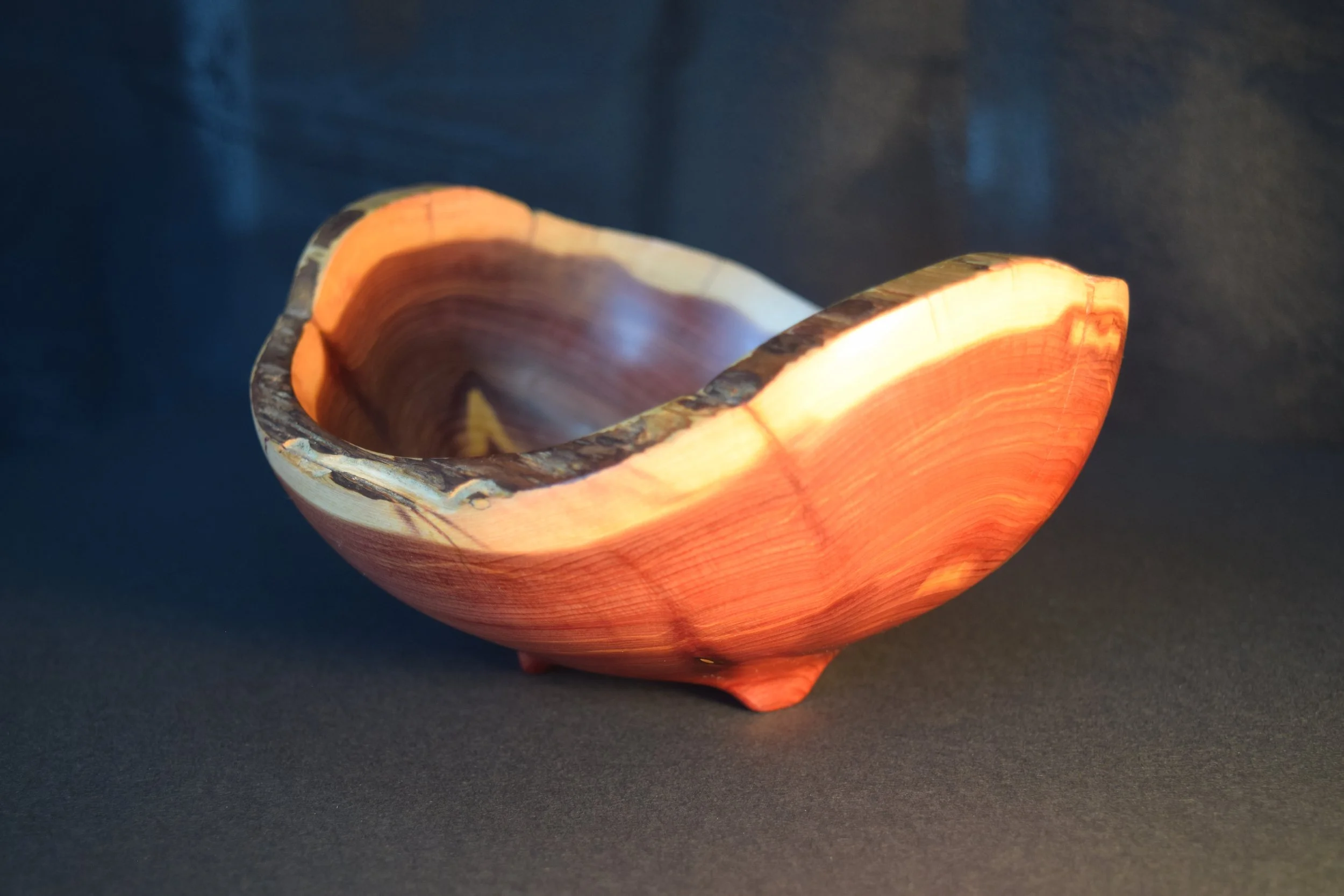 Eastern Red Cedar - Live Edge Bowl - Scholastic Arts and Writing Honorable Mention