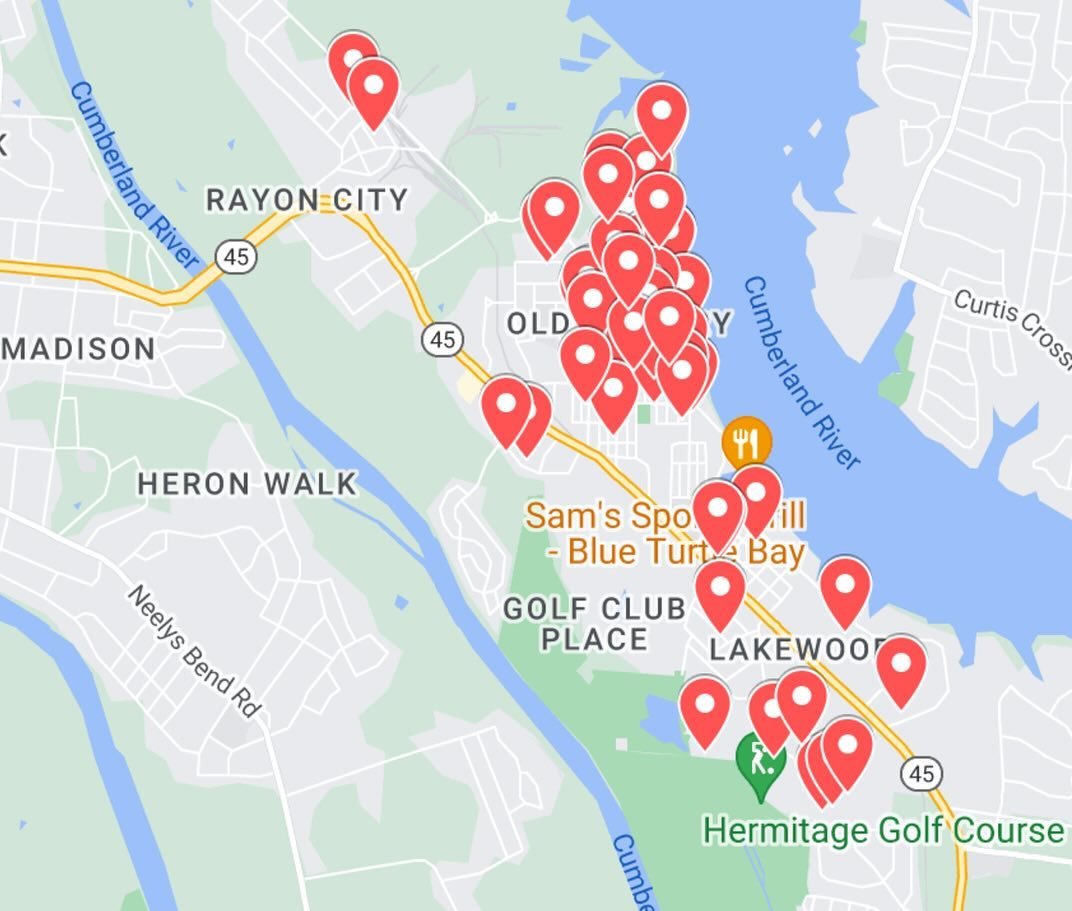 Calling all thrifters!!!! 📣 There are hundreds of yard sales currently happening in the Old Hickory area including the one happening in front of our shop. Don&rsquo;t miss out on the fun. Head to our profile to check out the official map. 🗺️

Our L