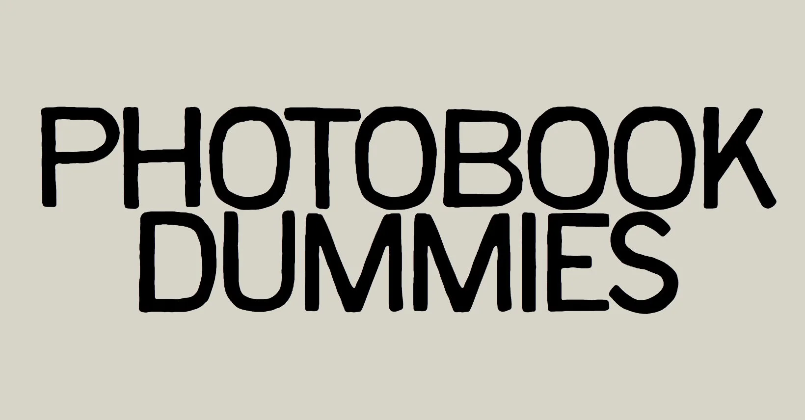 Photobook Dummies