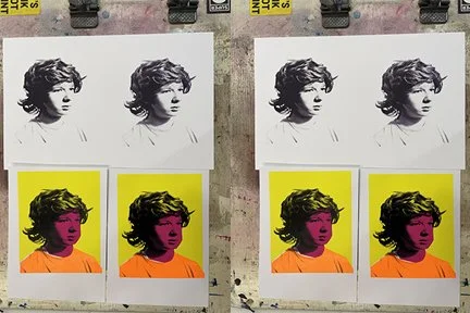 4-week Photography + Screen Printing Collab!