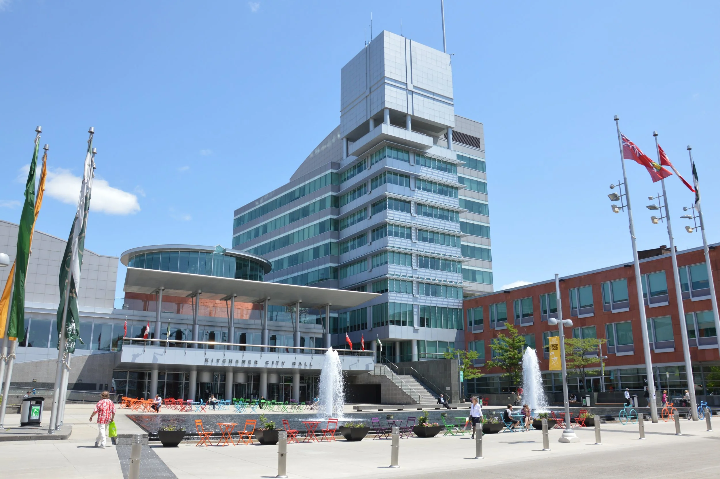 An image of Kitchener, Ontario City Hall