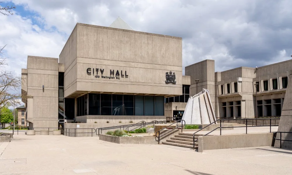 An image of Brantford, Ontario City Hall.