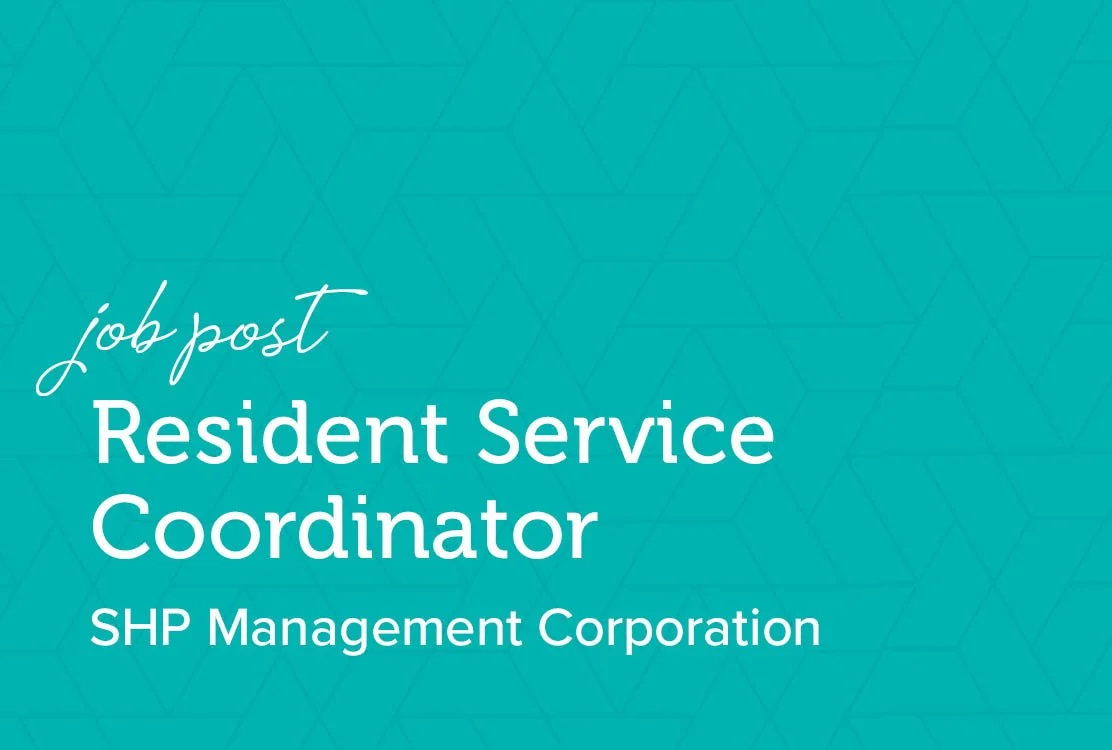 Resident Service Coordinator