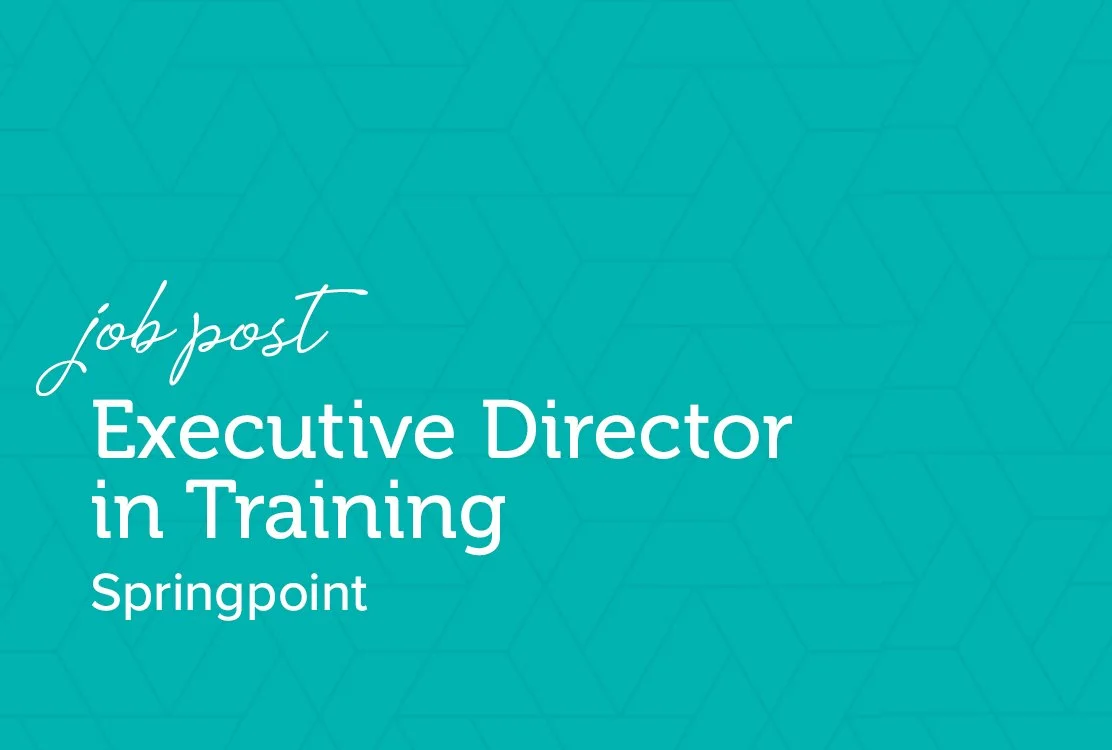 Executive Director in Training