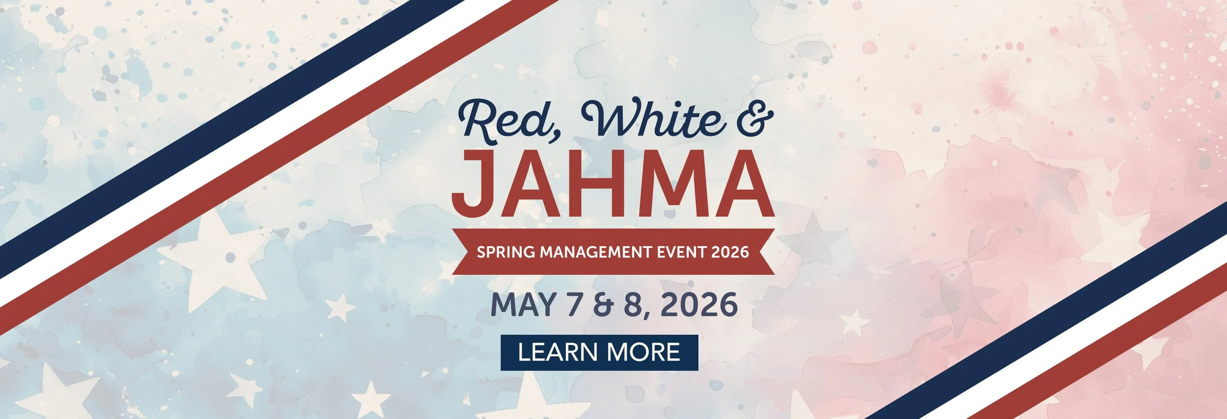 Red, White & JAHMA 2026 Spring Management Event