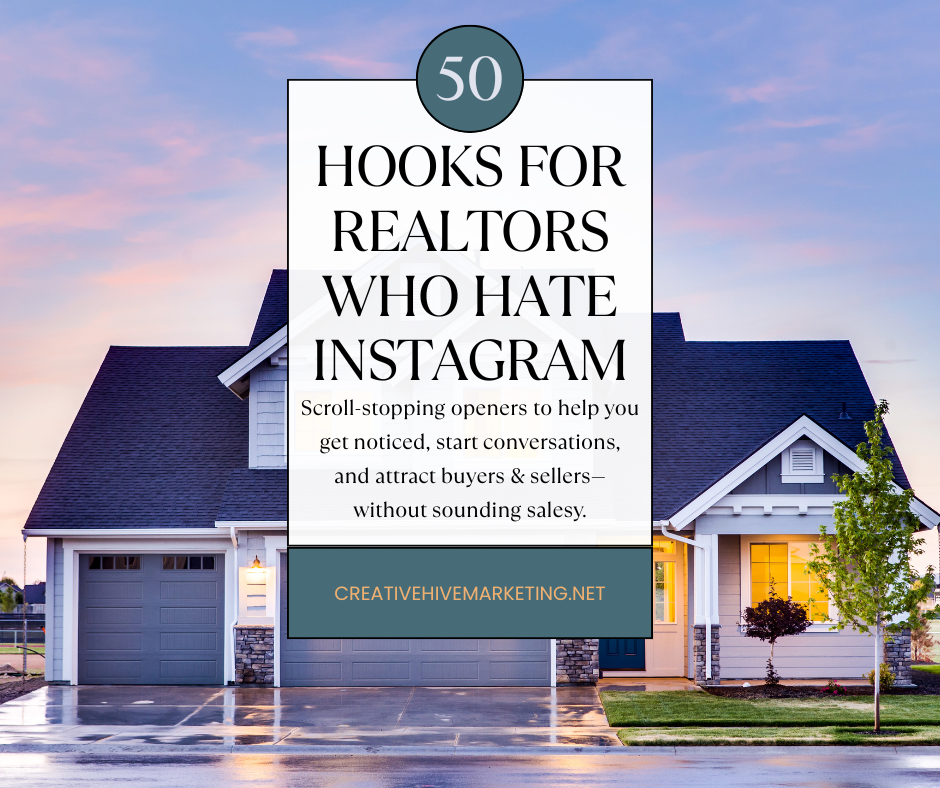 50 Hooks for Realtors who Hate Instagram
