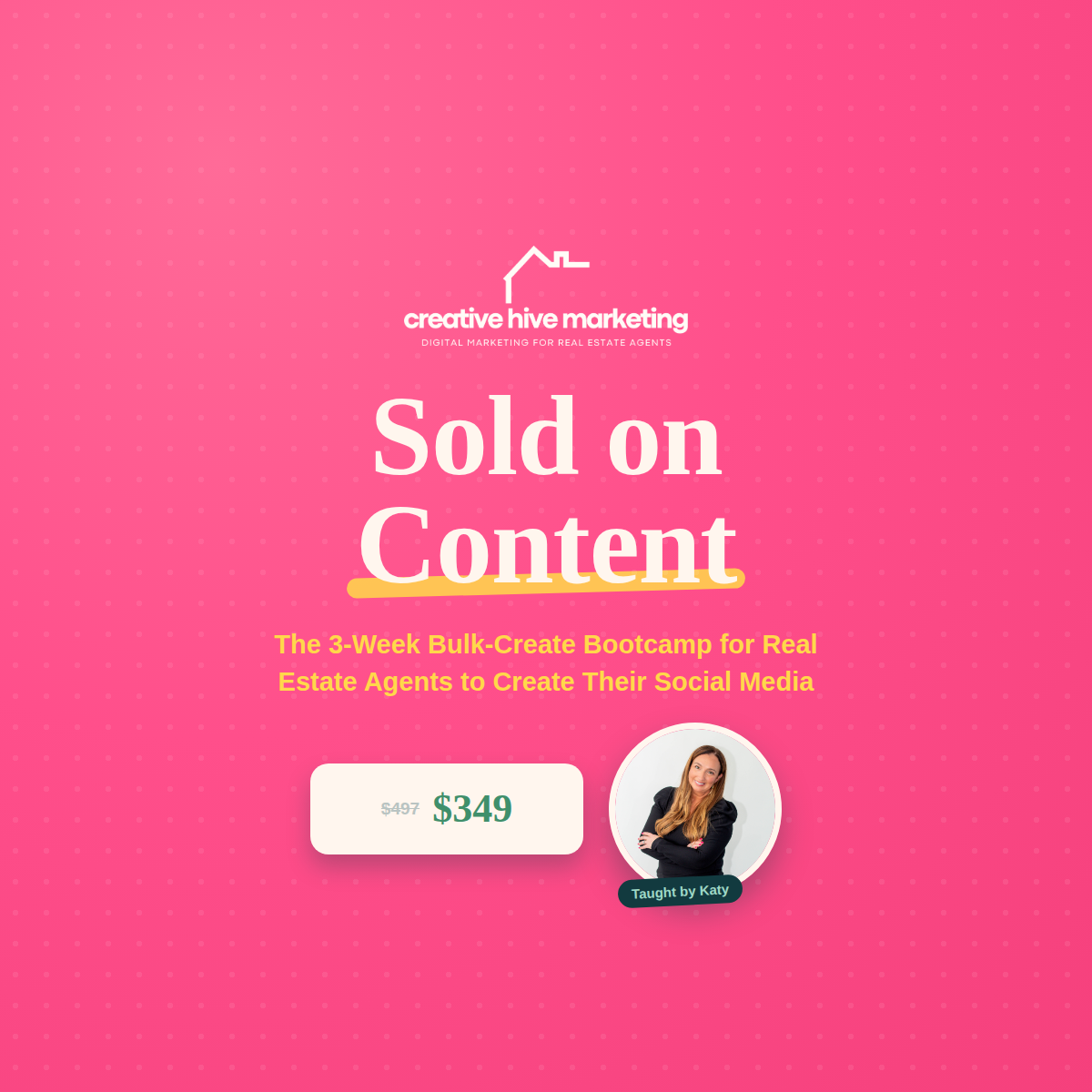 Sold on Content: The 3-Week Bulk-Create Bootcamp