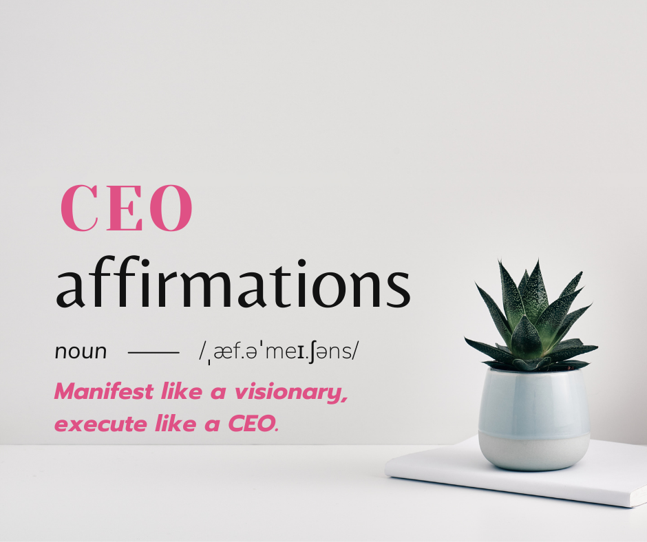 CEO Affirmation Cards