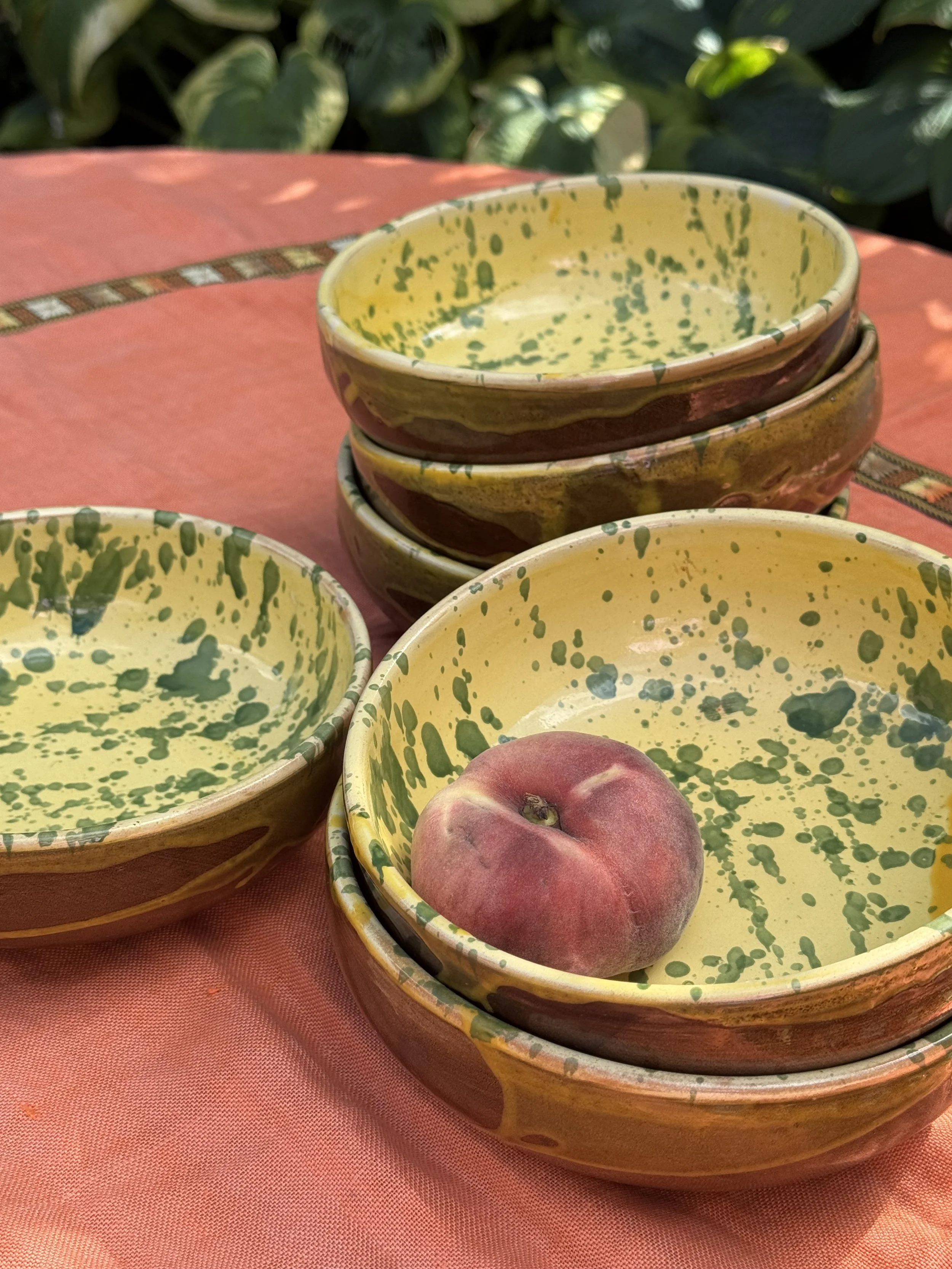 Ciotole 6 x Hand Painted Bowl Collection
