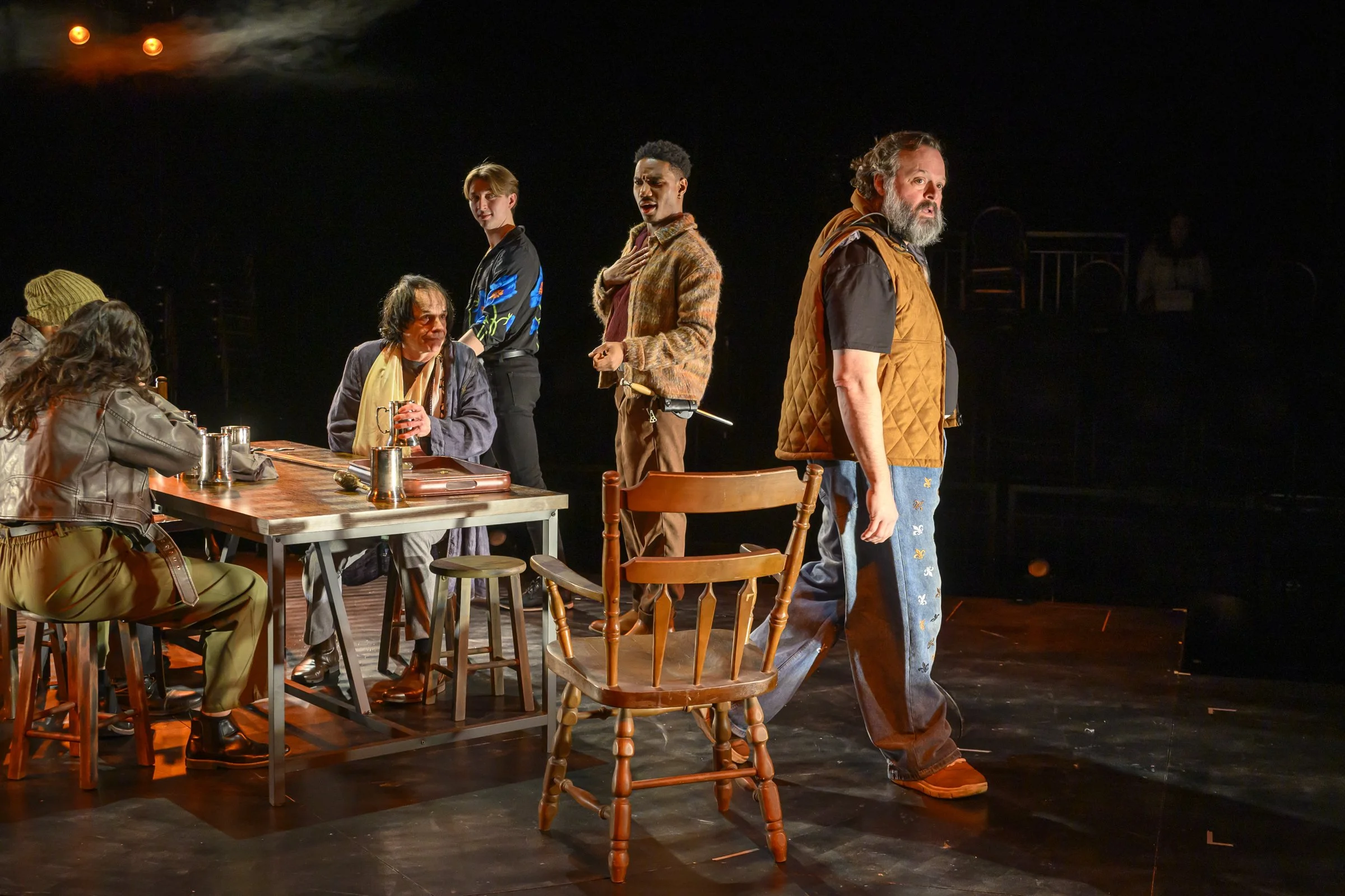 Poins in "Rare Accidents - Henry IV p.1 and p.2" - Photos by Linda Johnson