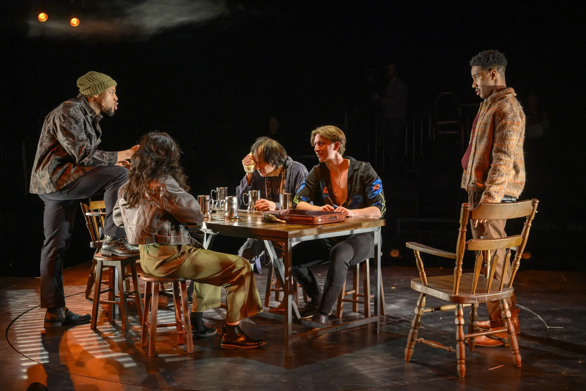 Poins in "Rare Accidents - Henry IV p.1 and p.2" - Photos by Linda Johnson