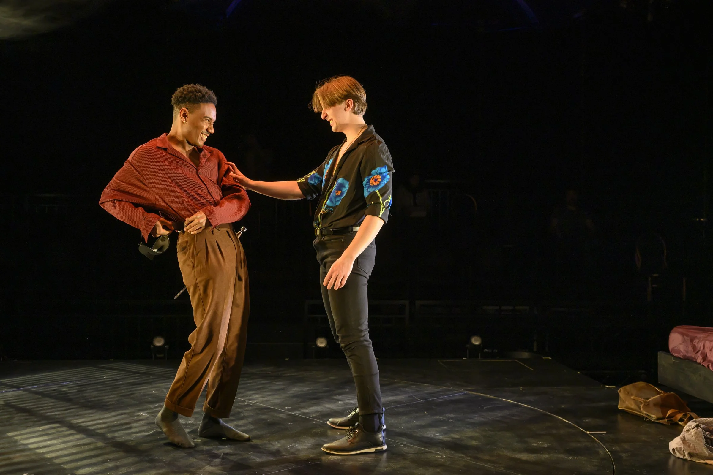 Poins in "Rare Accidents - Henry IV p.1 and p.2" - Photos by Linda Johnson