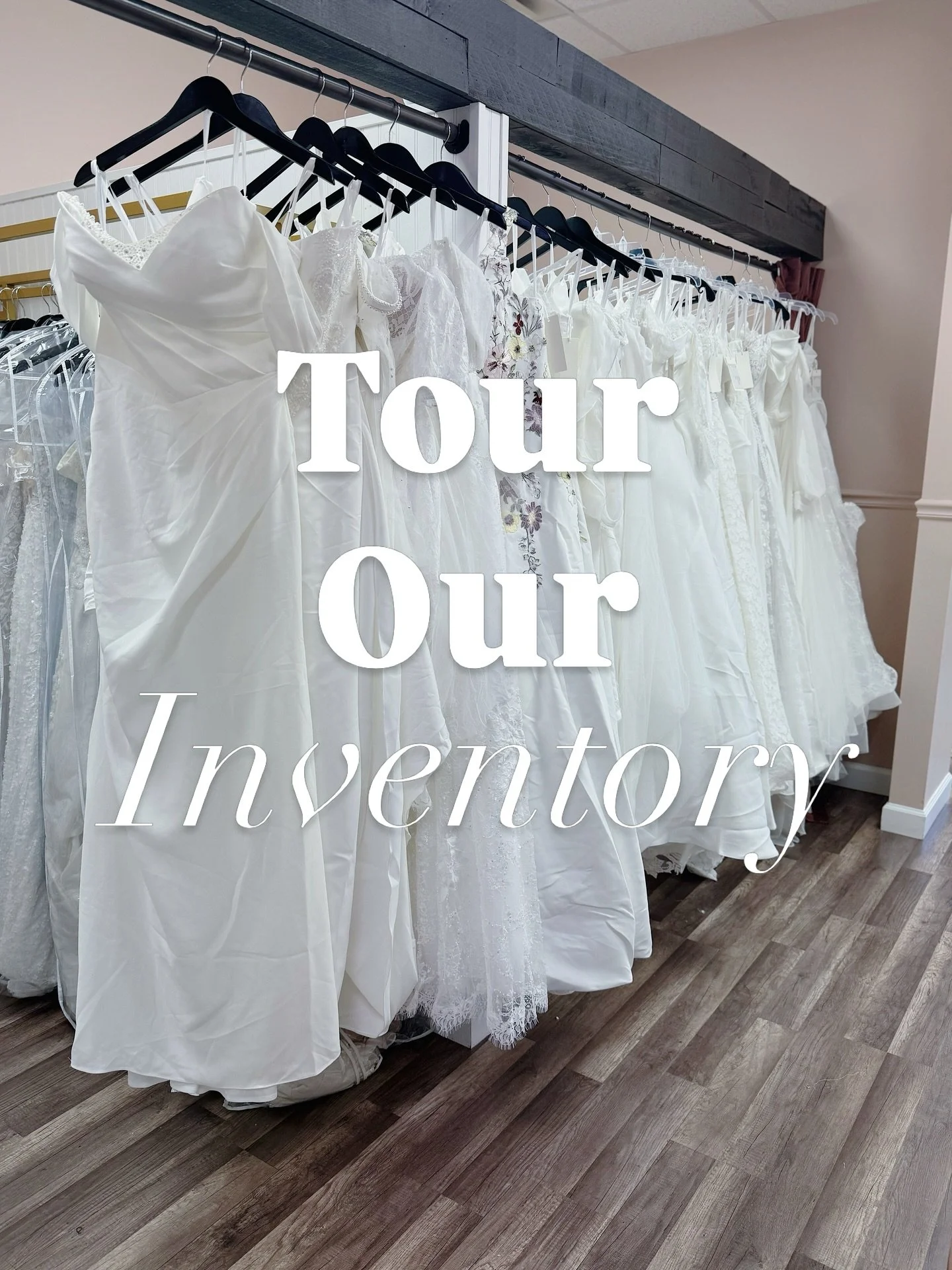 Ever wondered how we get our inventory? Come along with us as we take our newest arrivals from start to on the rack to try on🤍✨