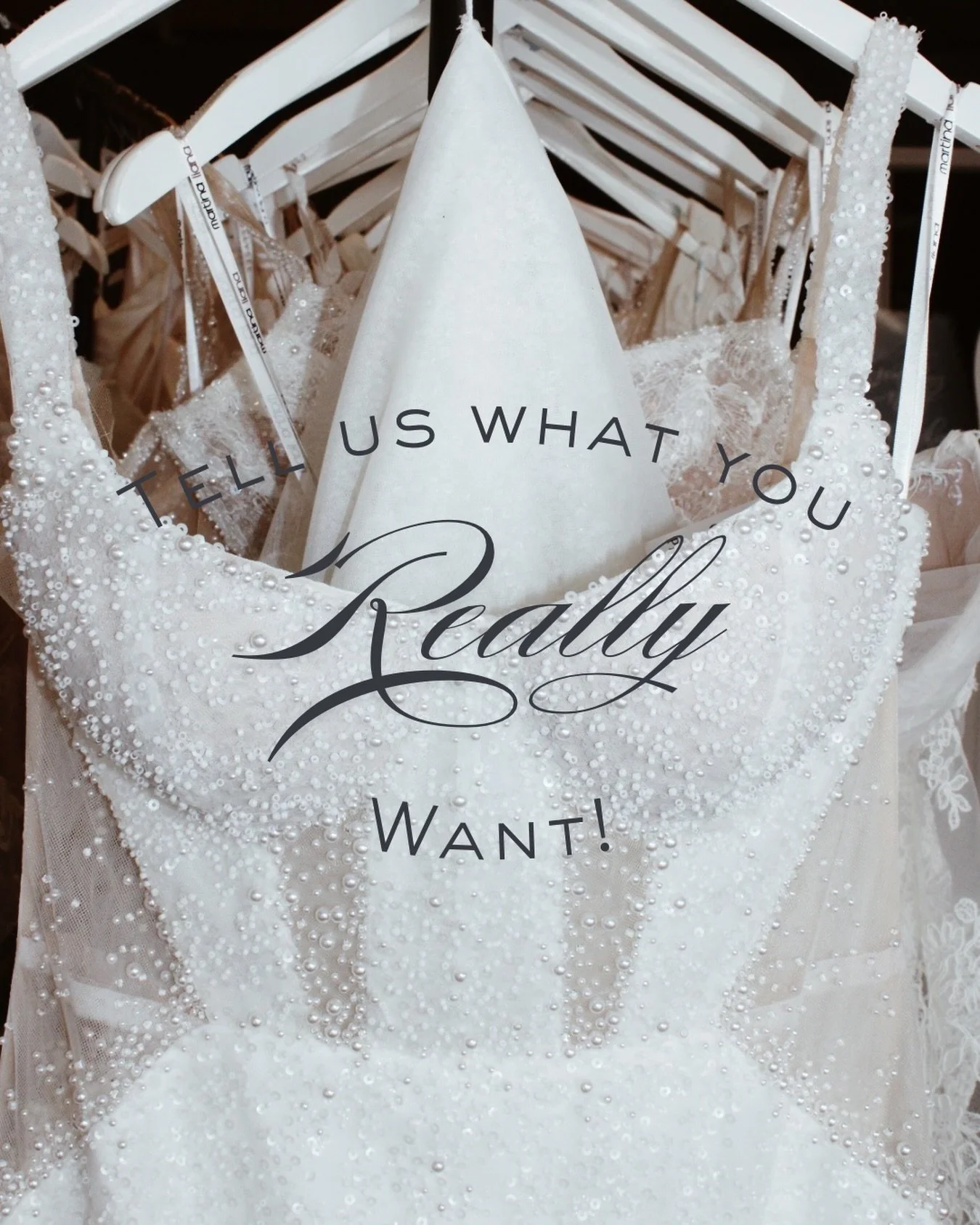 Ever thought of the perfect addition to your bridal appointment? Now is your time to shine!! We want to know all the things you want at your special time! Head to our stories to hear all the ways we want your feedback!🤍✨