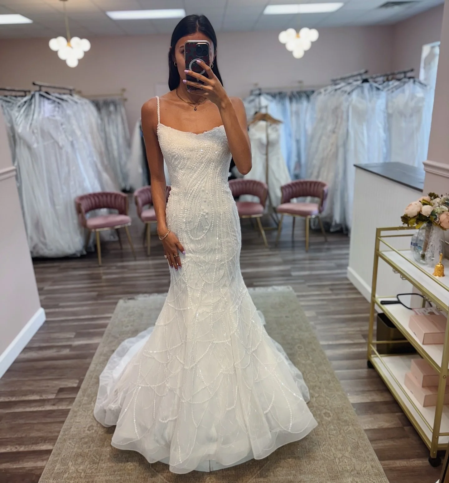 A little Art Deco beading for this weeks #tot 🤍✨

Originally: $ 2,299
The One: $1,699
Size: 8