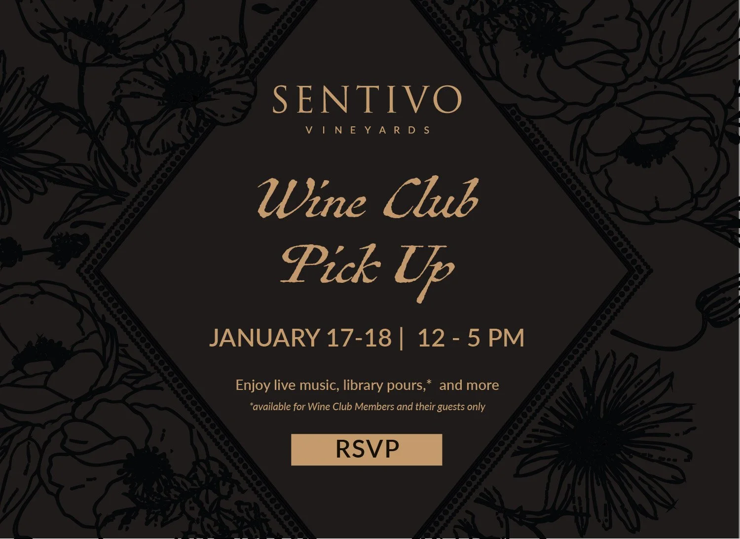 Winter Wine Club Weekend