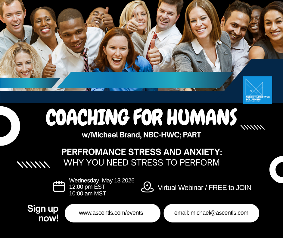 Coaching for Humans - A Coaching Webinar Series