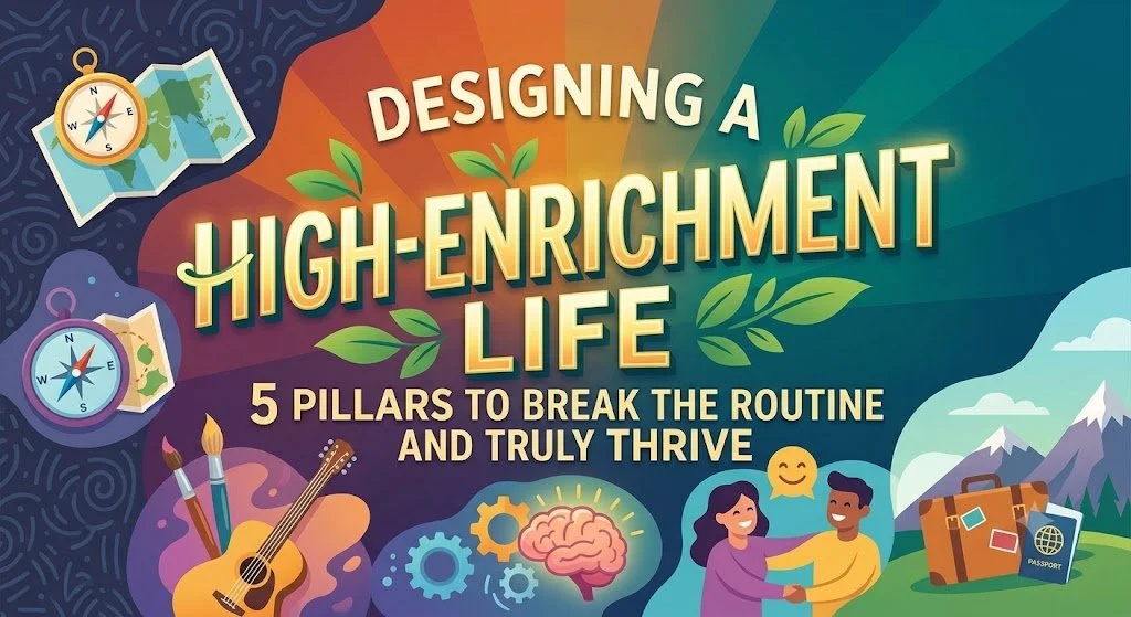 Designing a High-Enrichment Life: 5 Pillars to Break the Routine and Truly Thrive