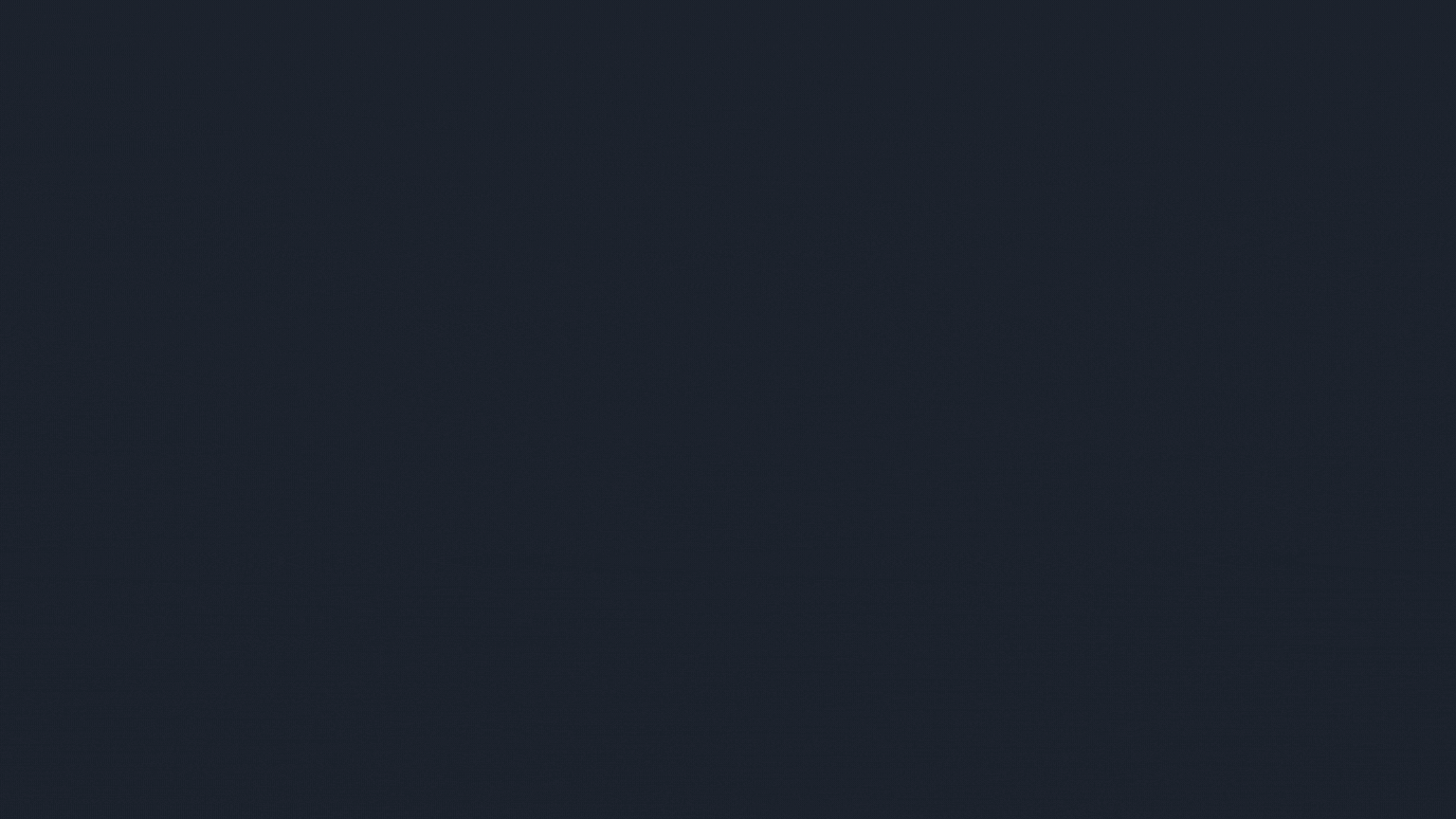 Empty dark blue gradient background