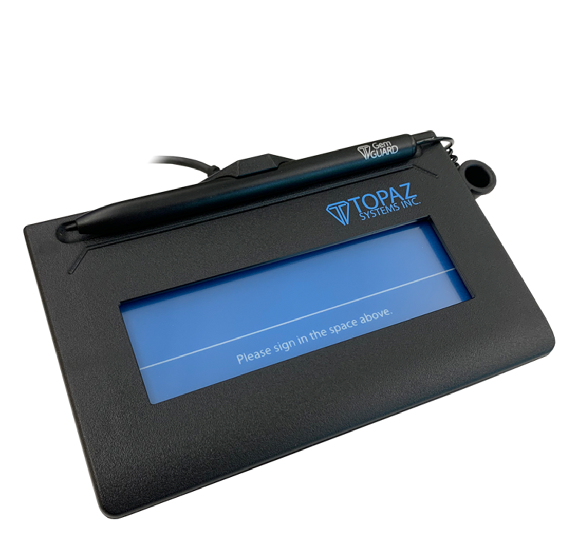 Topaz 1x5 Signature Pad