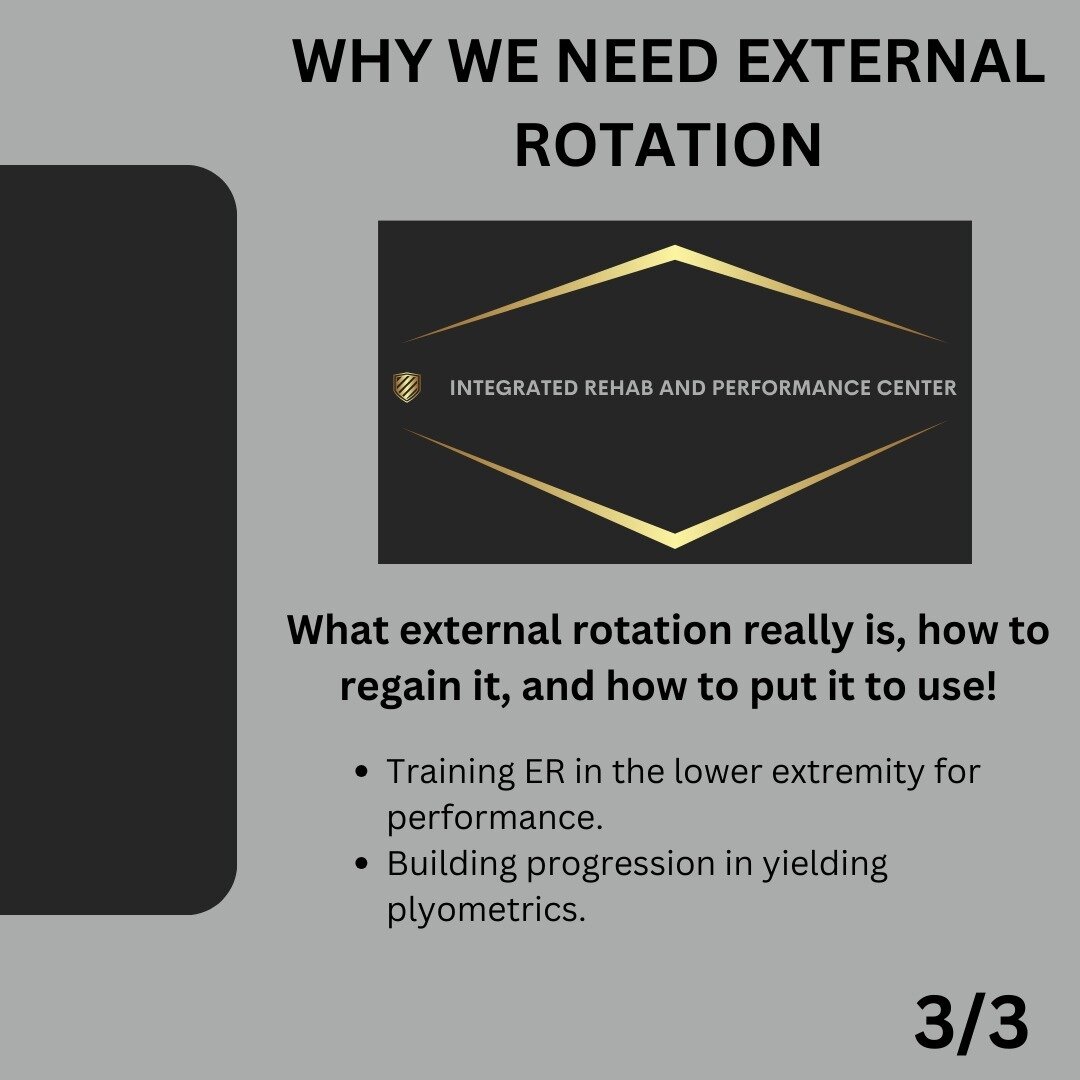 This is the final post for this weeks topic on External rotation (ER). Here we are progressing our ER training to incorporate high intensity movements that mimic competition. It is important to be capable at ER and flexion for the purpose of absorbin