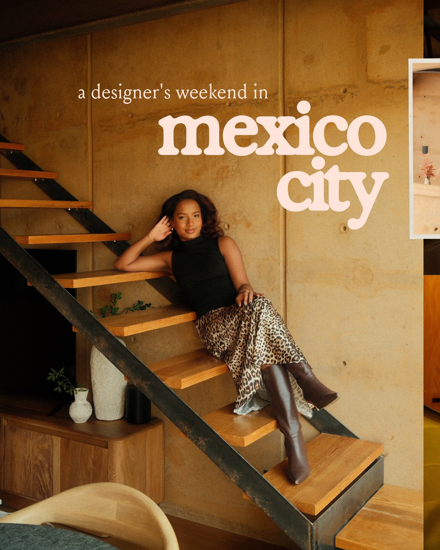 Comment &ldquo;guide&rdquo; and I&rsquo;ll send you a link to all of my Google Maps bookmarks! Enjoy your trip! 🤎

a designer&rsquo;s weekend in Mexico City &mdash;
making insta my own little design and travel mag one post at a time 🤭

#m&eacute;xi