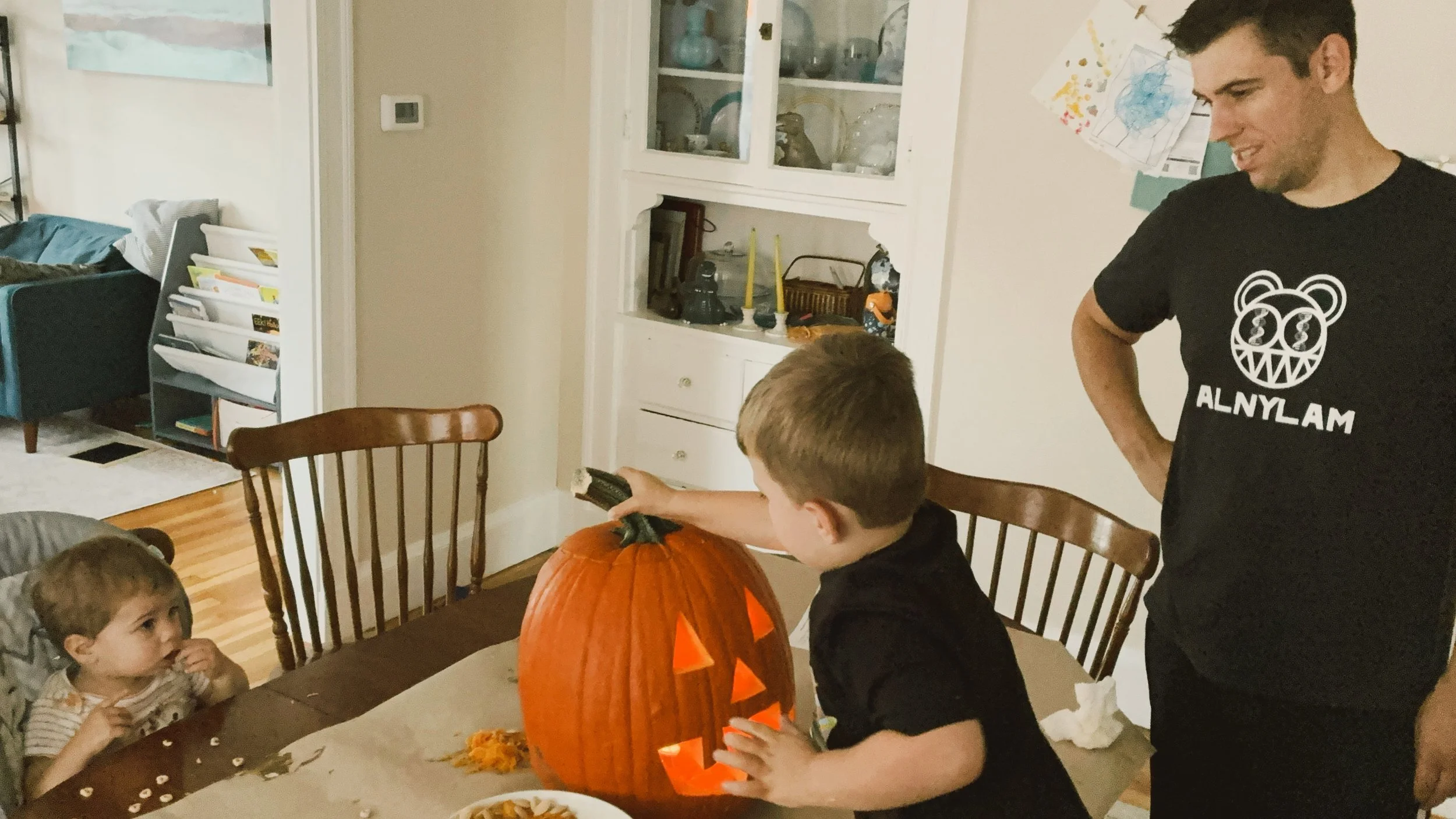 Light shines brightest in the dark