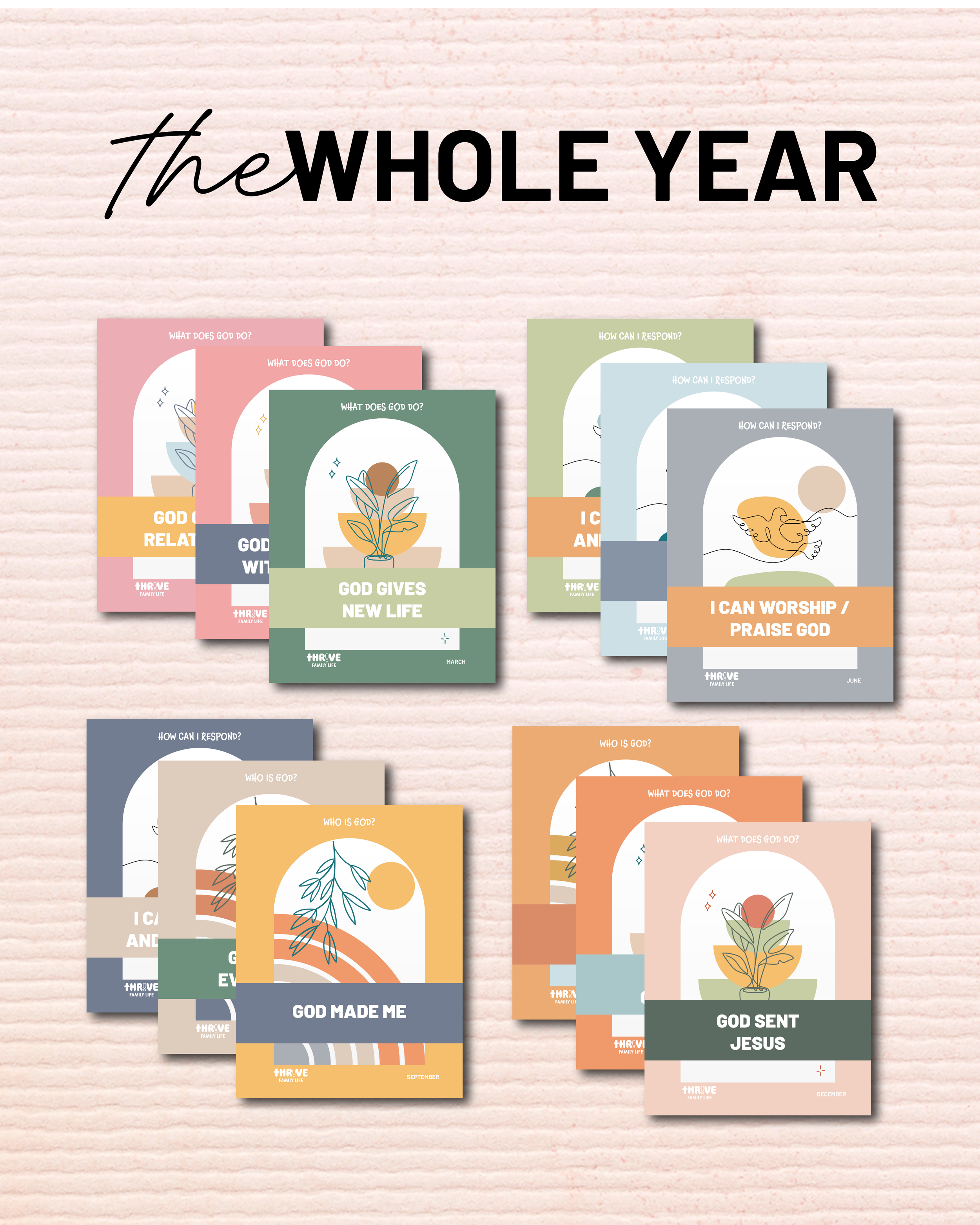 Whole Year Toddler Activity Bundle: The Annual Collection