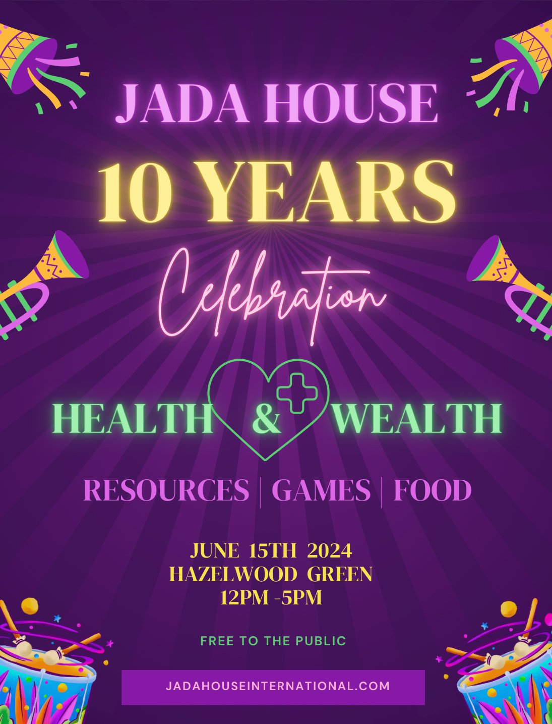 JADA House International Health &amp; Wealth Expo Fundraiser