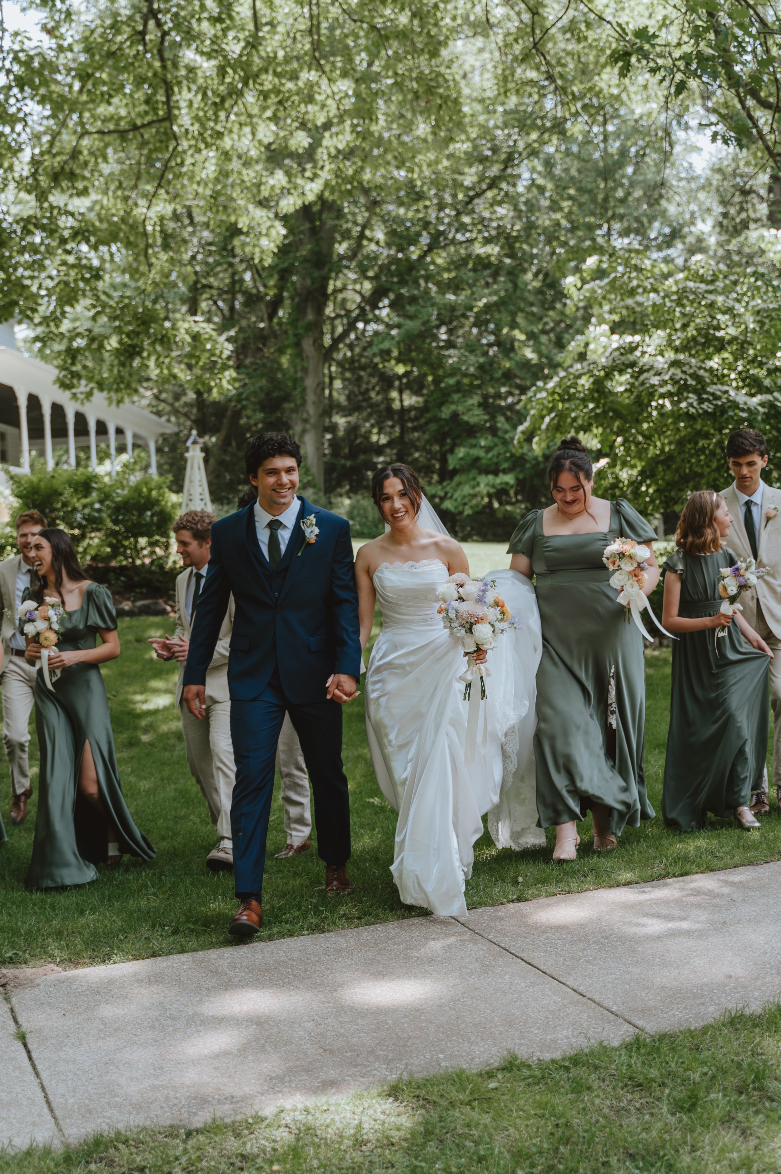 Summer Garden Party Wedding in Holland, Michigan