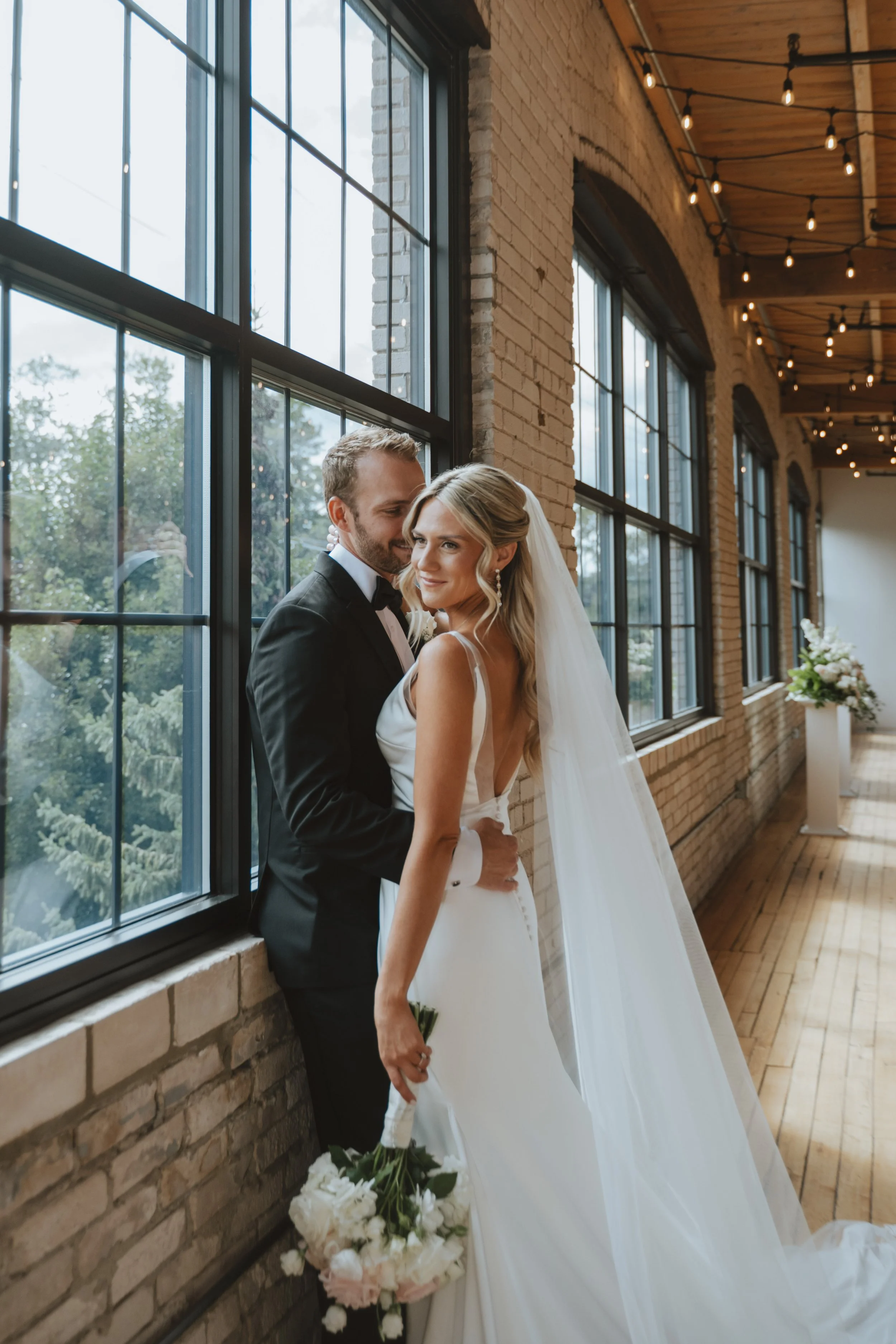 Wedding at Baker Lofts Events Venue in Holland, Michigan