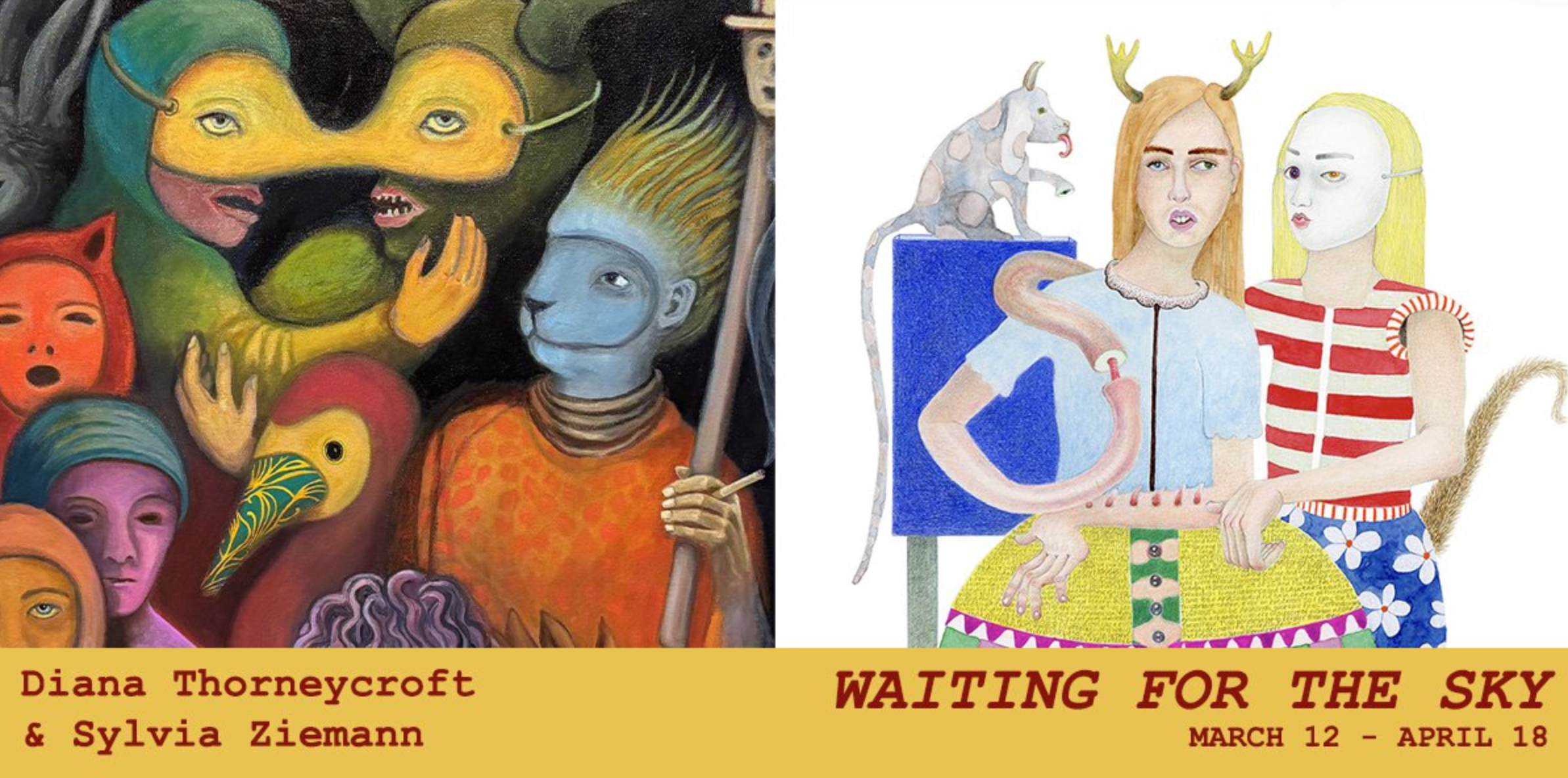 Closing Day | Waiting for the Sky @ Slate Fine Art 
