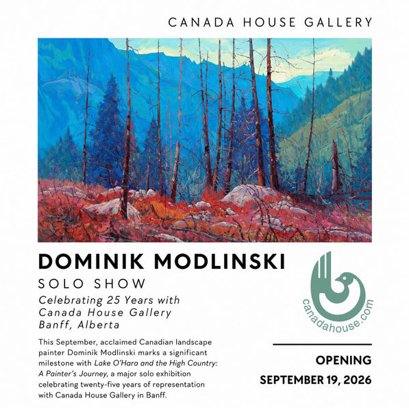 Opening | Dominik Modlinski: Lake O’Hara and the High Country @ Canada House Gallery