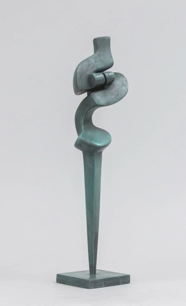 Sorel Etrog. Copou Study, 1972. bronze, 13 in x 3 in. signed and numbered. Edition 9/10. James Rottman Fine Art.