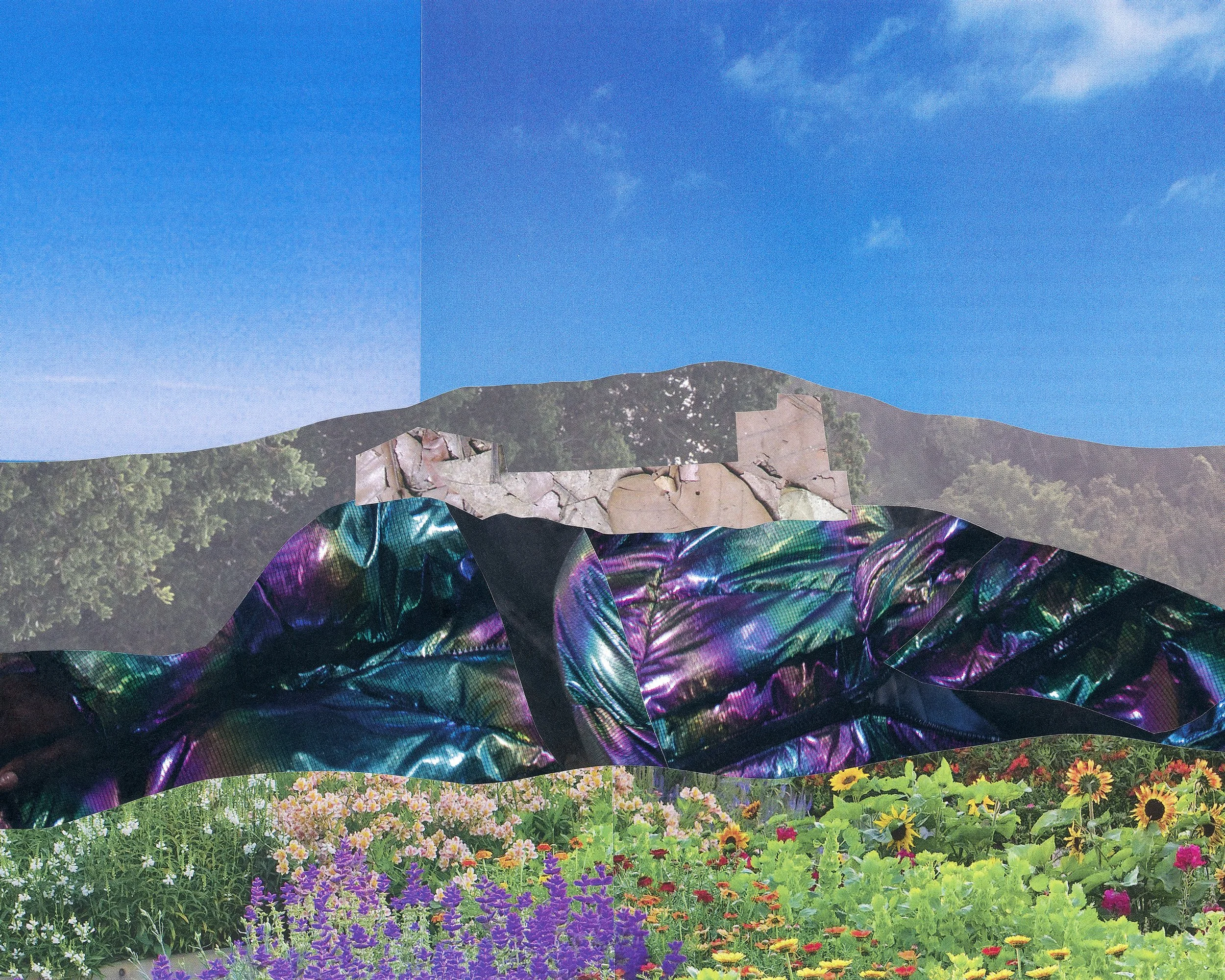 Vikky Alexander. Castello Di Reschio Da Sud II, 2022. Digital Ink jet print on Estrada. 300 natural acid free paper. Edition 1/3. 16 x 20 inches. Courtesy of TrépanierBaer.