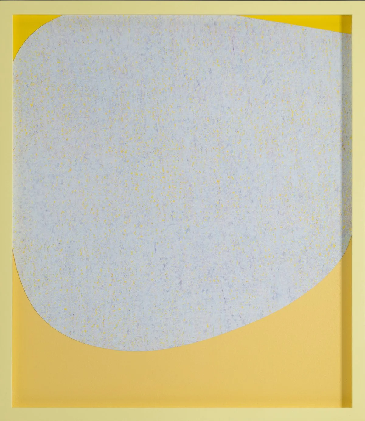 Caroline Mousseau. Untitled, 2023. Oil pastel and oil on Arches paper. 19 x 16 3/4 in. Michael Gibson Gallery.