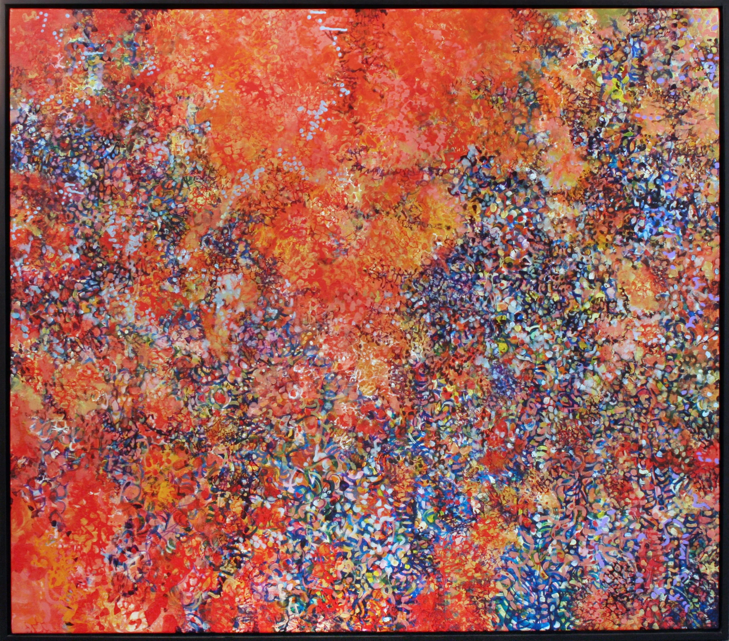 Bruce Head. Winter Garden, 2007. Acrylic on canvas. 42 x 48 inches. Wallace Galleries.
