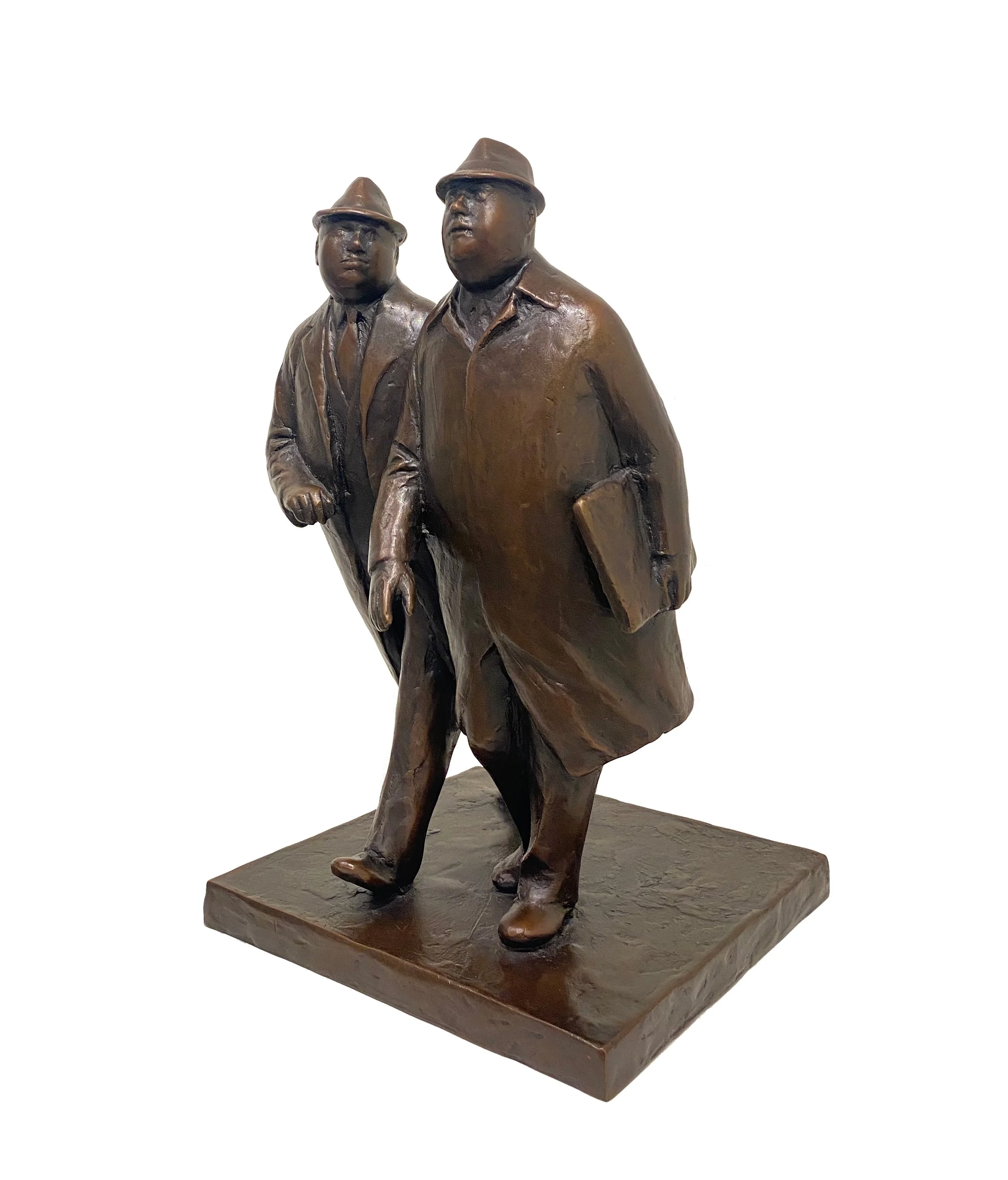 William Hodd McElcheran. On the Move, Posthumous Cast, 1989. Bronze 15.5 x 9.5 x 9.5"""" in. Ed of 100. Rumi Galleries.