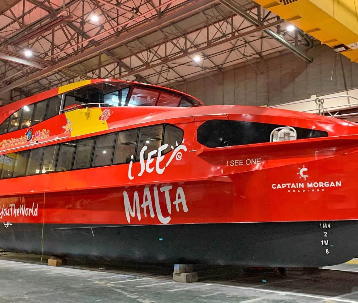 Fast ferry graphics Isle of Wight