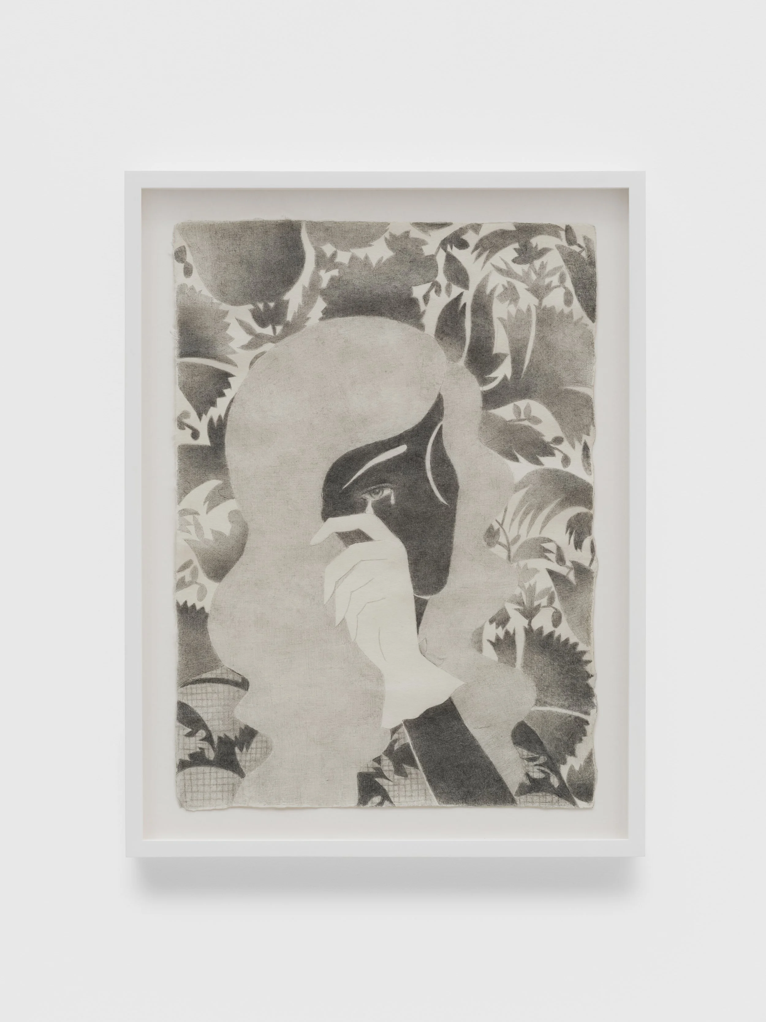 Crying Girl (After Lichtenstein), 17” x 12," 2025, Graphite on Japanese Paper (this was framed at Muscato frames in Brooklyn - I can have the others framed the same way)