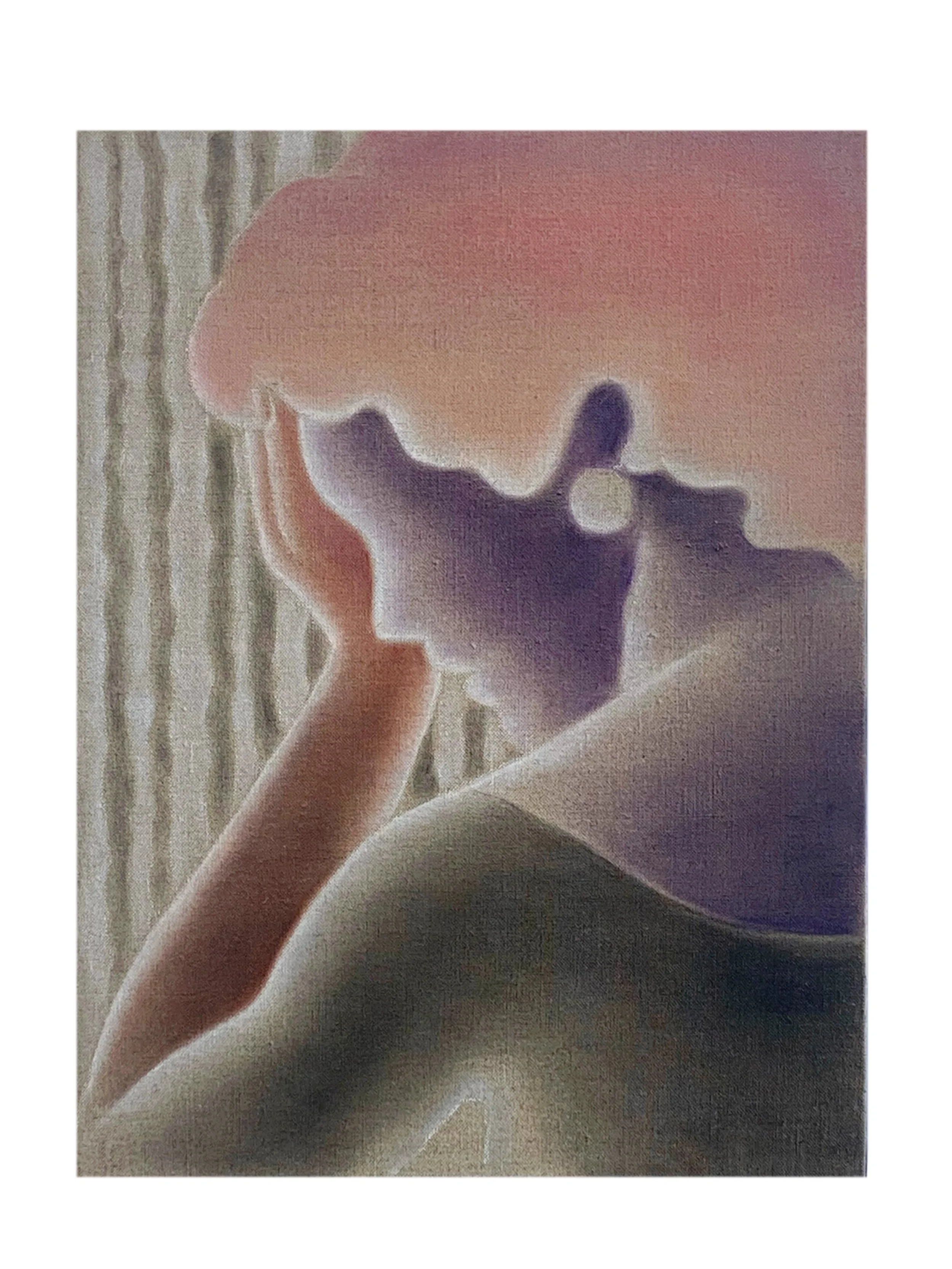 Secret Hearts, oil on linen, 2025, 16"x12"