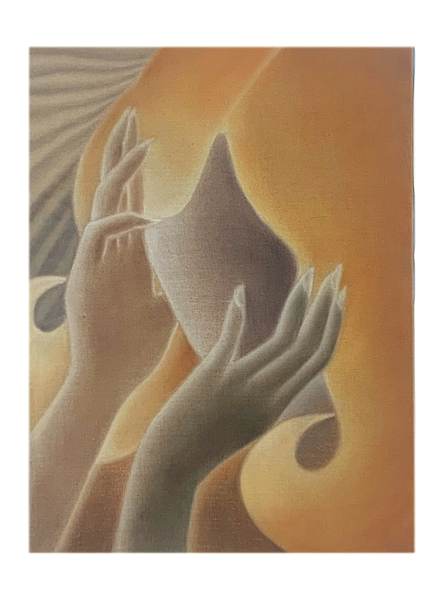 Starlet, oil on linen, 2026, 16"x12"